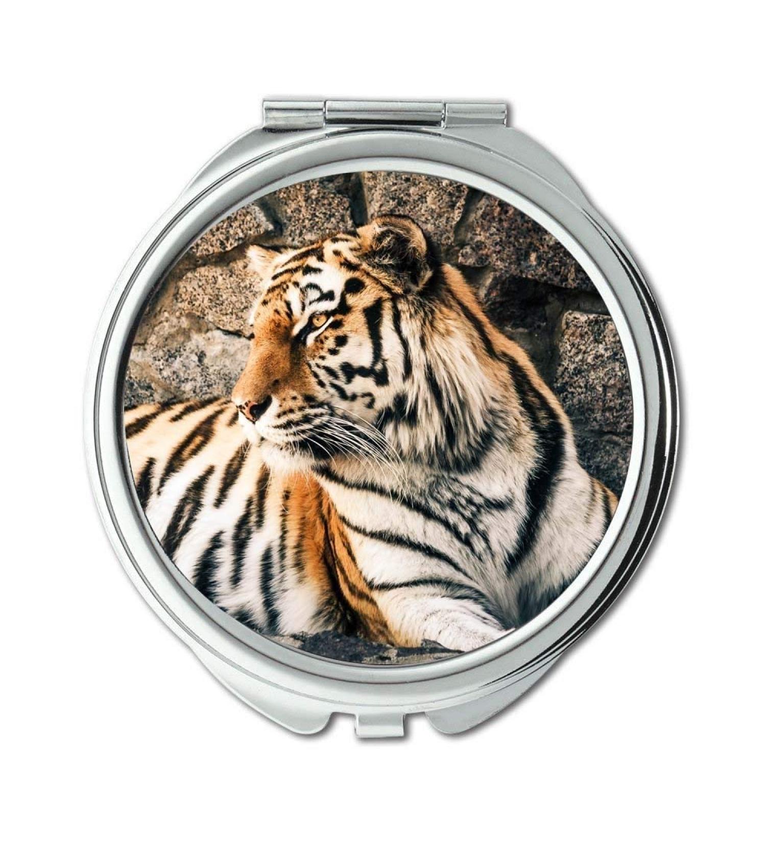 Mirror Travel Mirror animal animal photography big cat pocket mirror portable mirror - Buy Online on GoSupps.com