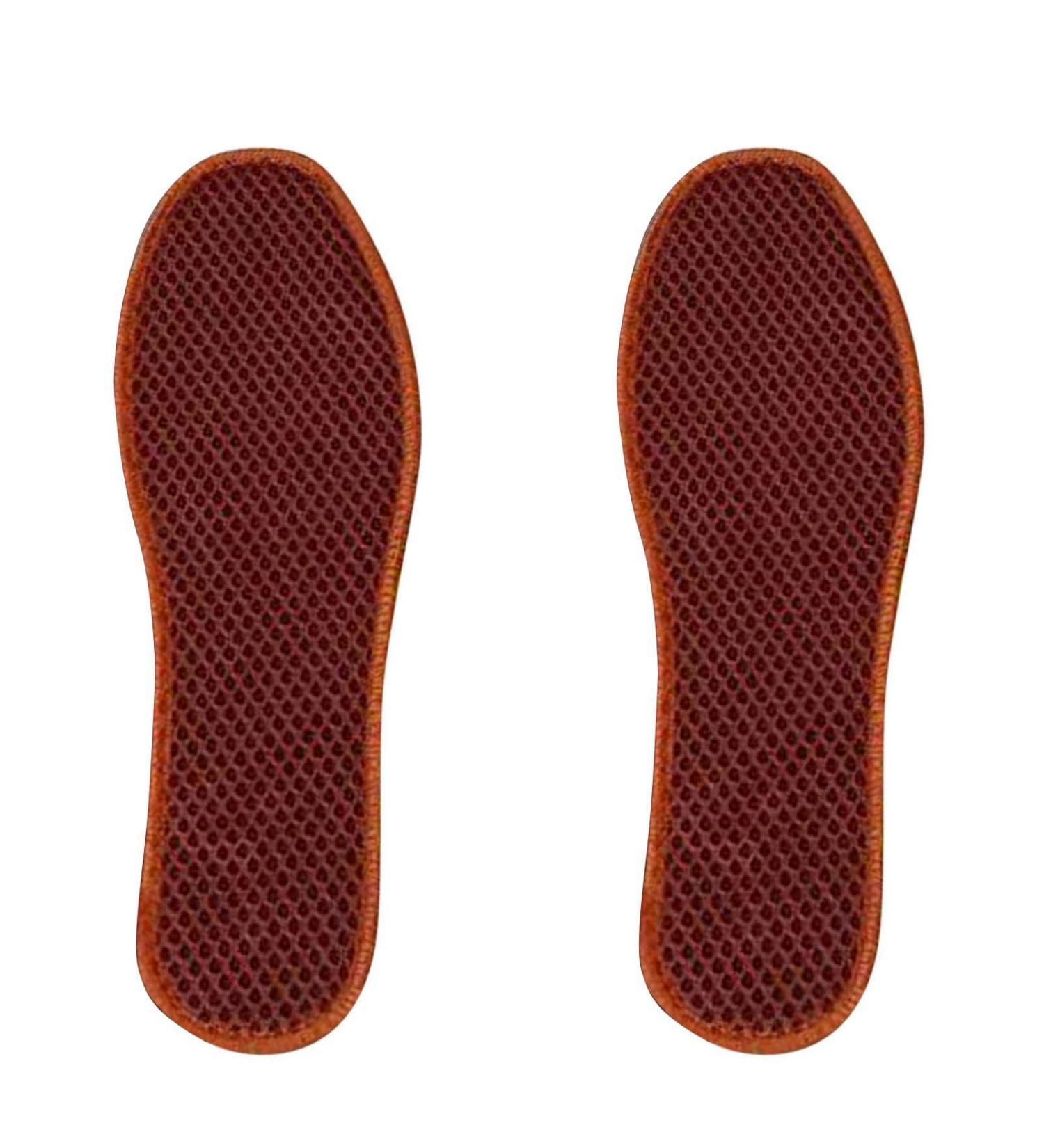 Charcoal Shoe Insoles for Men & Women - Odor-Absorbing Inserts for Sports & Running (Size 43 Khaki) | International Shipping - Buy Online on GoSupps.com