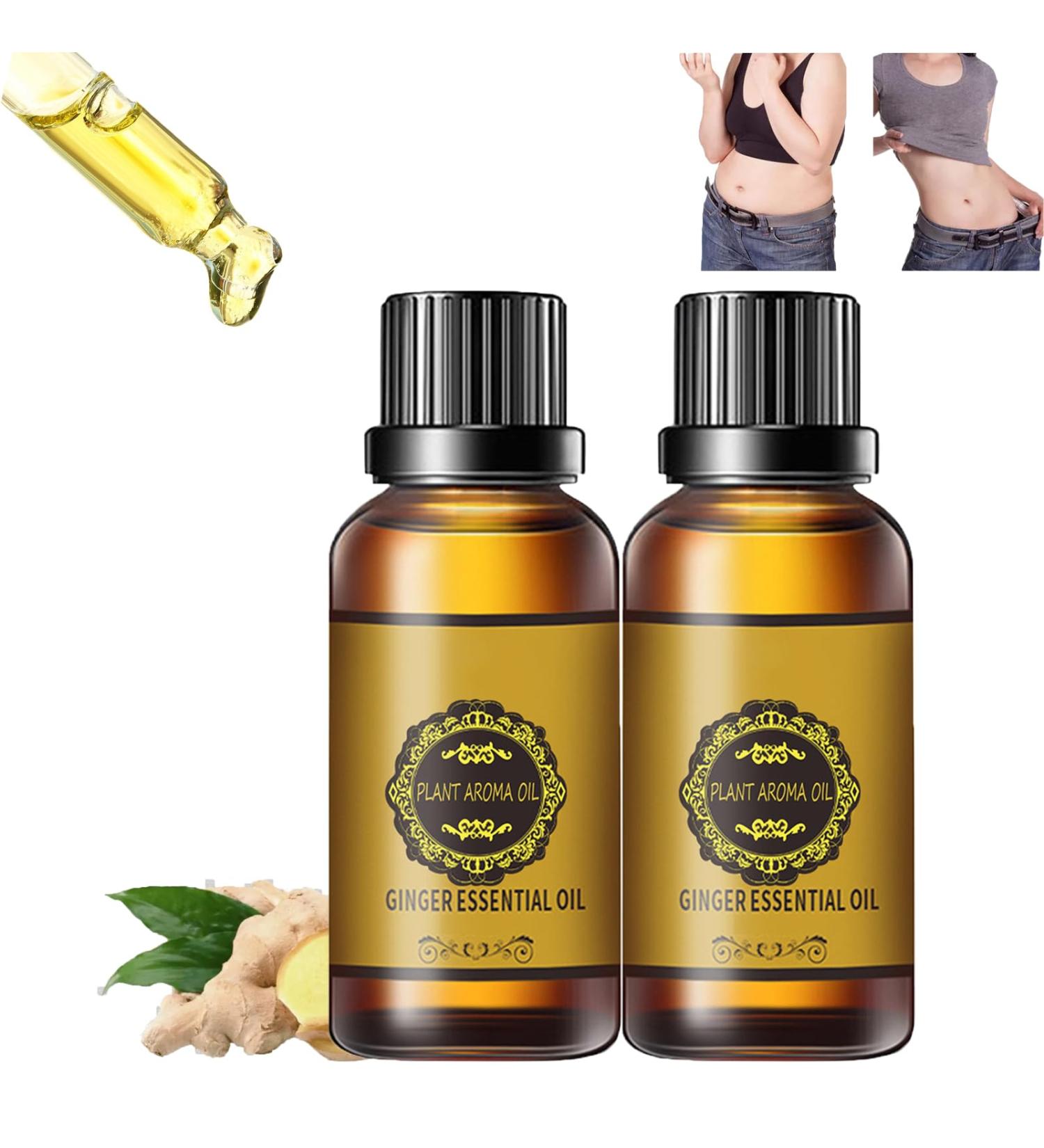 Lovilds Lymph Drainage Ginger Oil - 2 Pieces | Slimming & Abdominal Oil | Boost Lymphatic Health - Buy Online on GoSupps.com