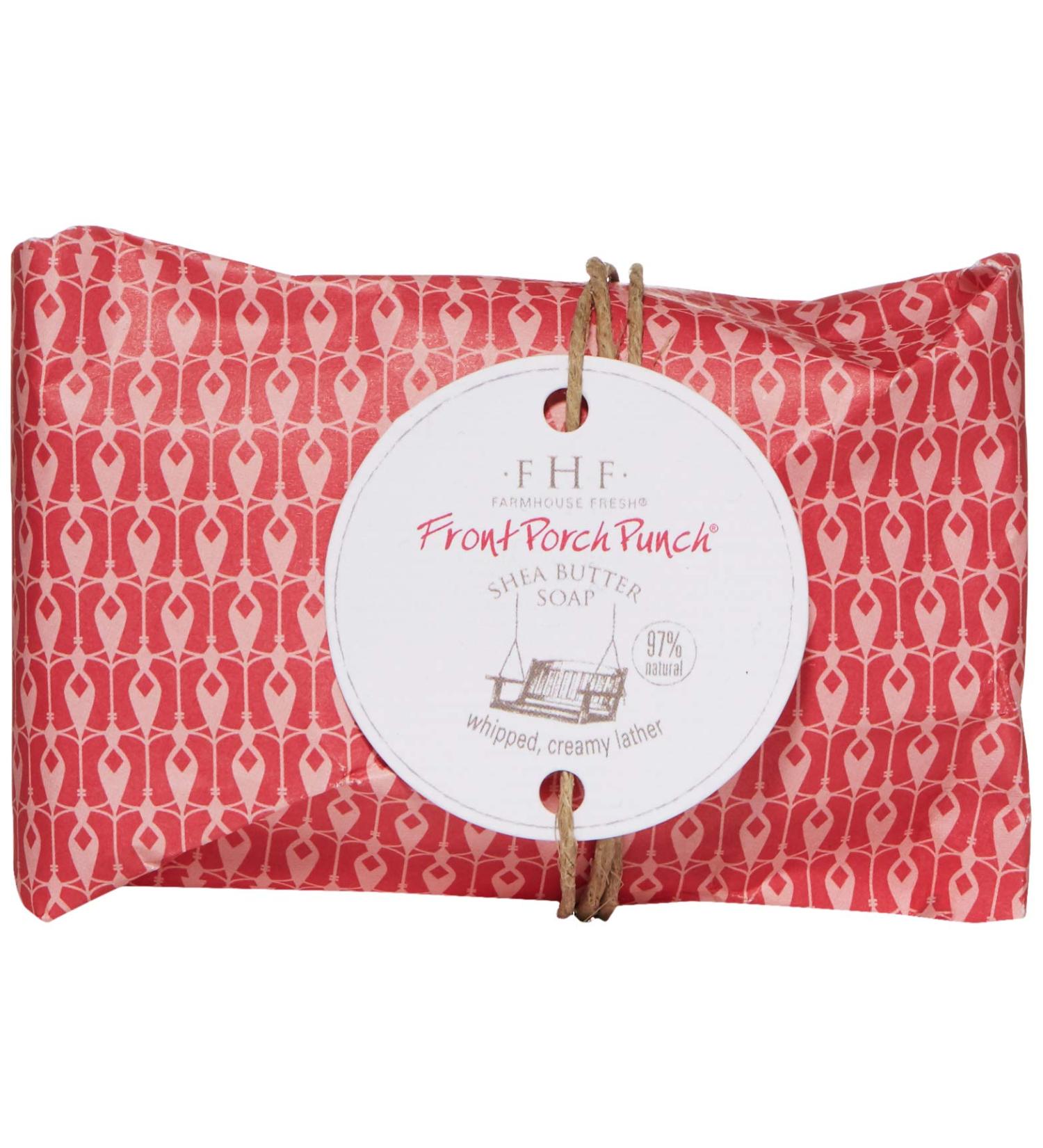 FarmHouse Fresh Front Porch Punch Shea Butter Soap 5.25 oz - Fruits - Buy Online on GoSupps.com