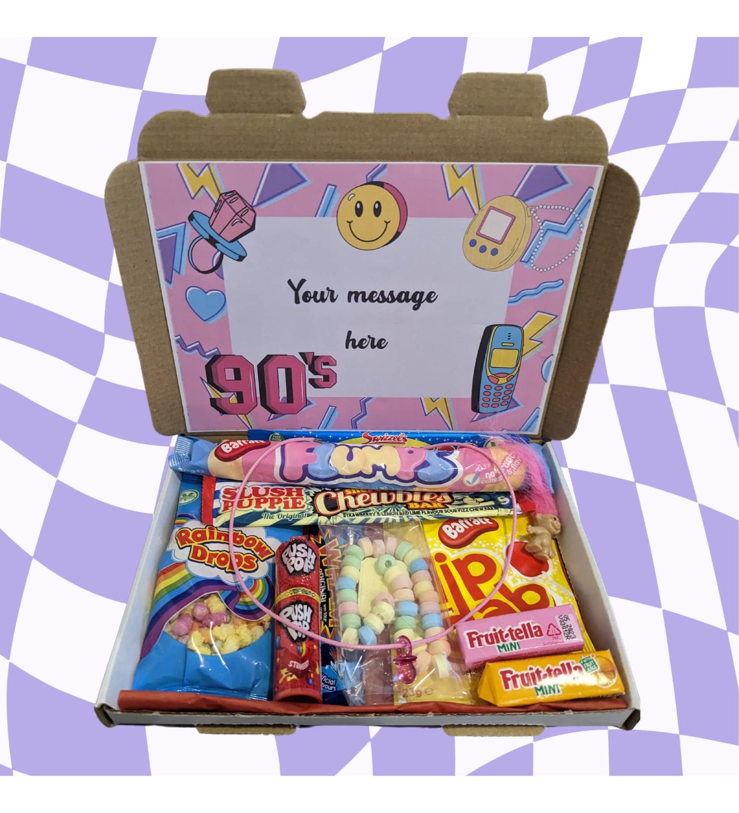 90s gift box 90s gift Back to the nineties gift box Retro gift 1990s gift - Buy Online on GoSupps.com