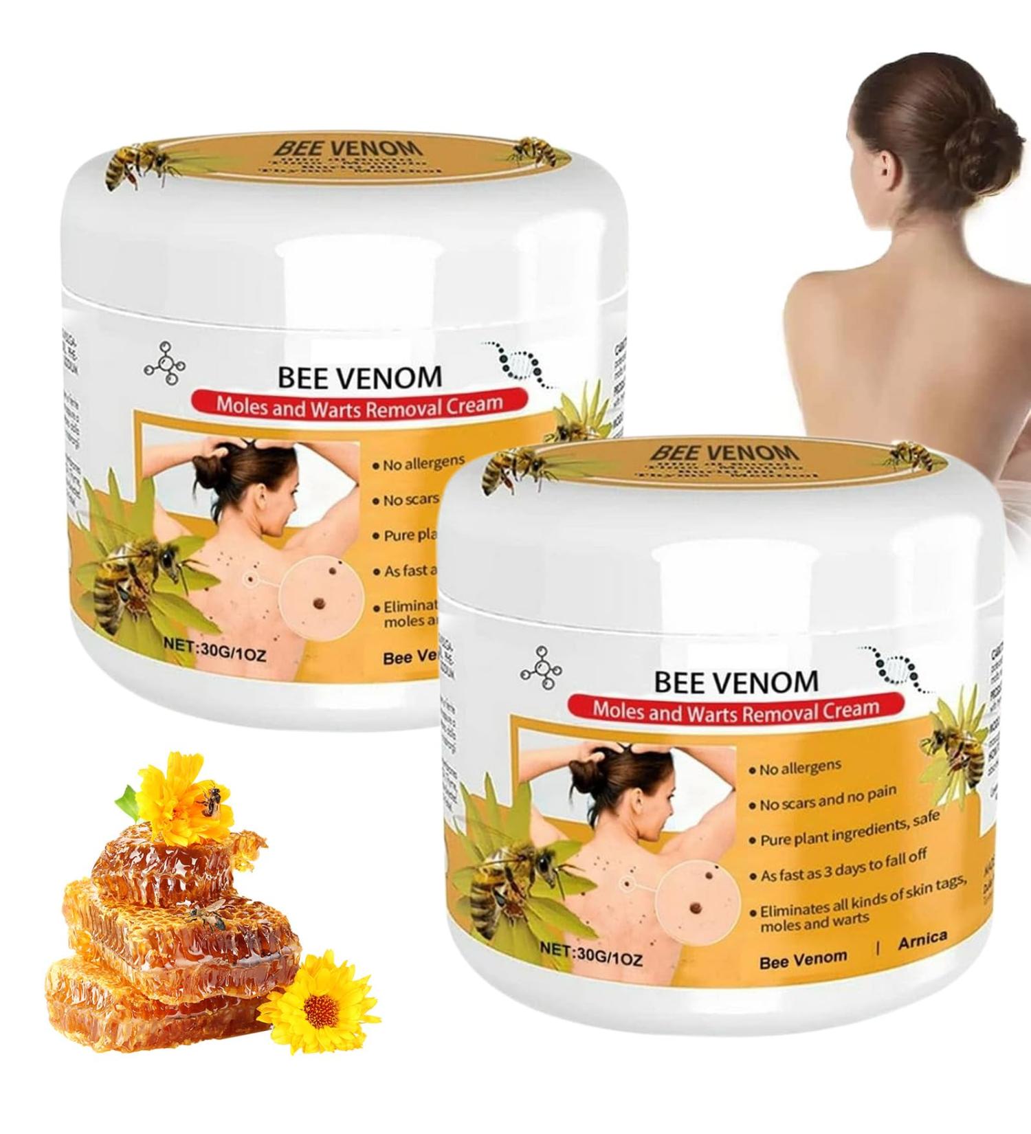 2PCS Bee Venom Natural Bee Venom Cream for Skin New Zealand Bee Venom Repair Cream Natural Moisturizer for All Skin Types 30ml - Buy Online on GoSupps.com