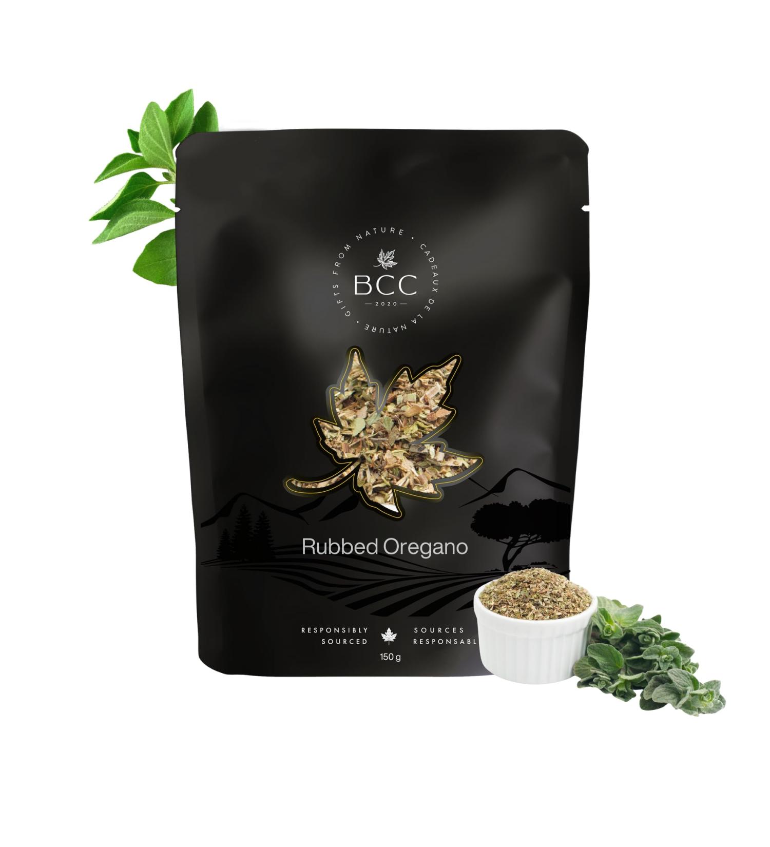 Rubbed Oregano 150g Natural Herb Premium Quality Non-GMO Gluten-Free Aromatic Herb for Italian and Mediterranean Cooking Seasoning and Sauces Fresh and Flavorful No Additives - Buy Online on GoSupps.com