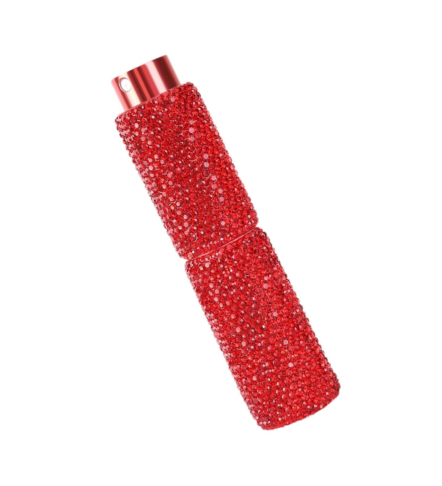 Xvilmaun - Bling Perfume Bottle Refillable Perfume Atomizer Travel Bling Crystal Perfume Atomizer Bottle Pocket Glitter Bottle for Dispensing Cosmetics Perfume and Various Red - Buy Online on GoSupps.com