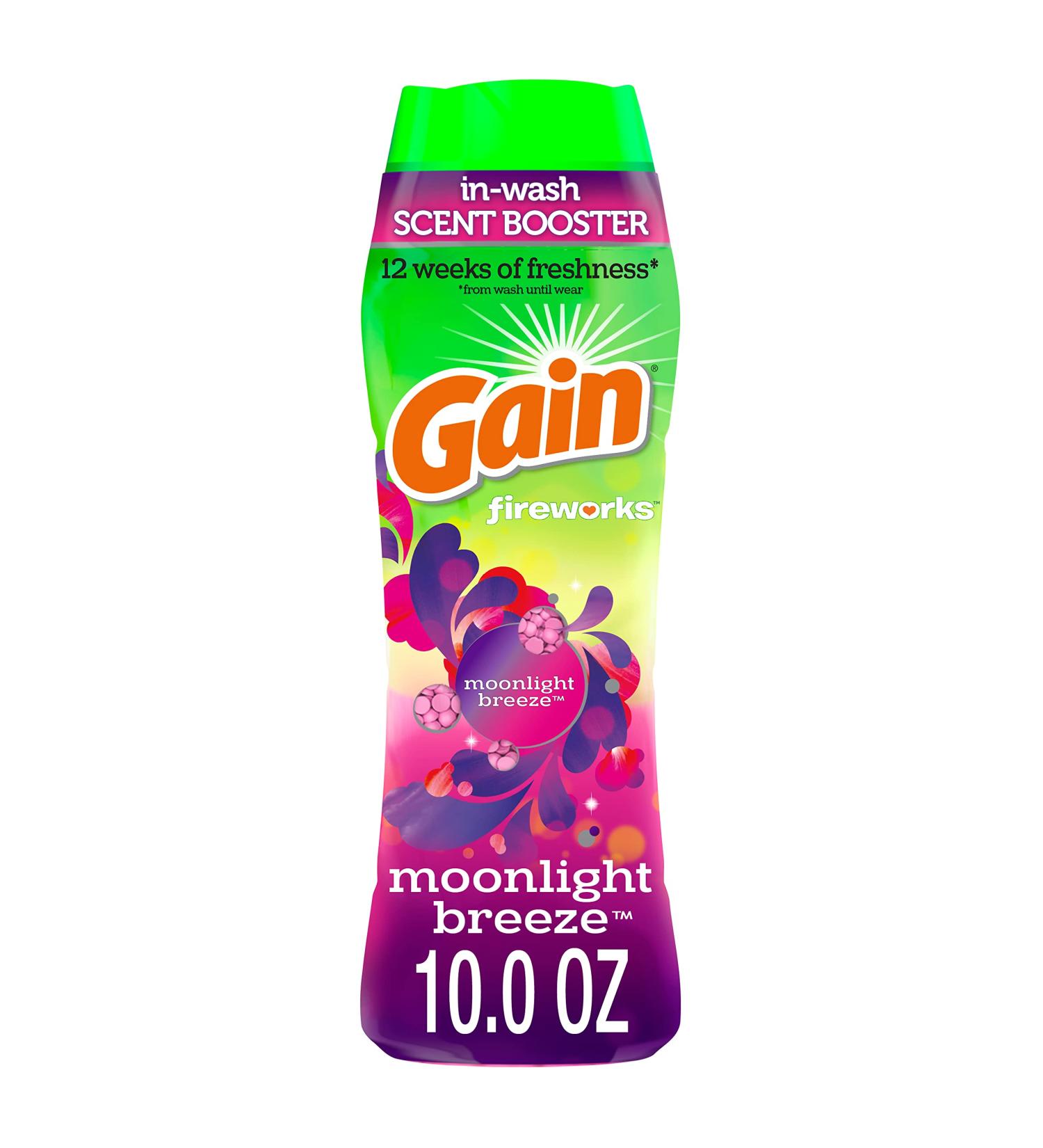 Gain Fireworks Laundry In-Wash Scent Booster Beads Moonlight Breeze - 285 Grams Moonlight Breeze 285 g (Pack of 1) - Buy Online on GoSupps.com