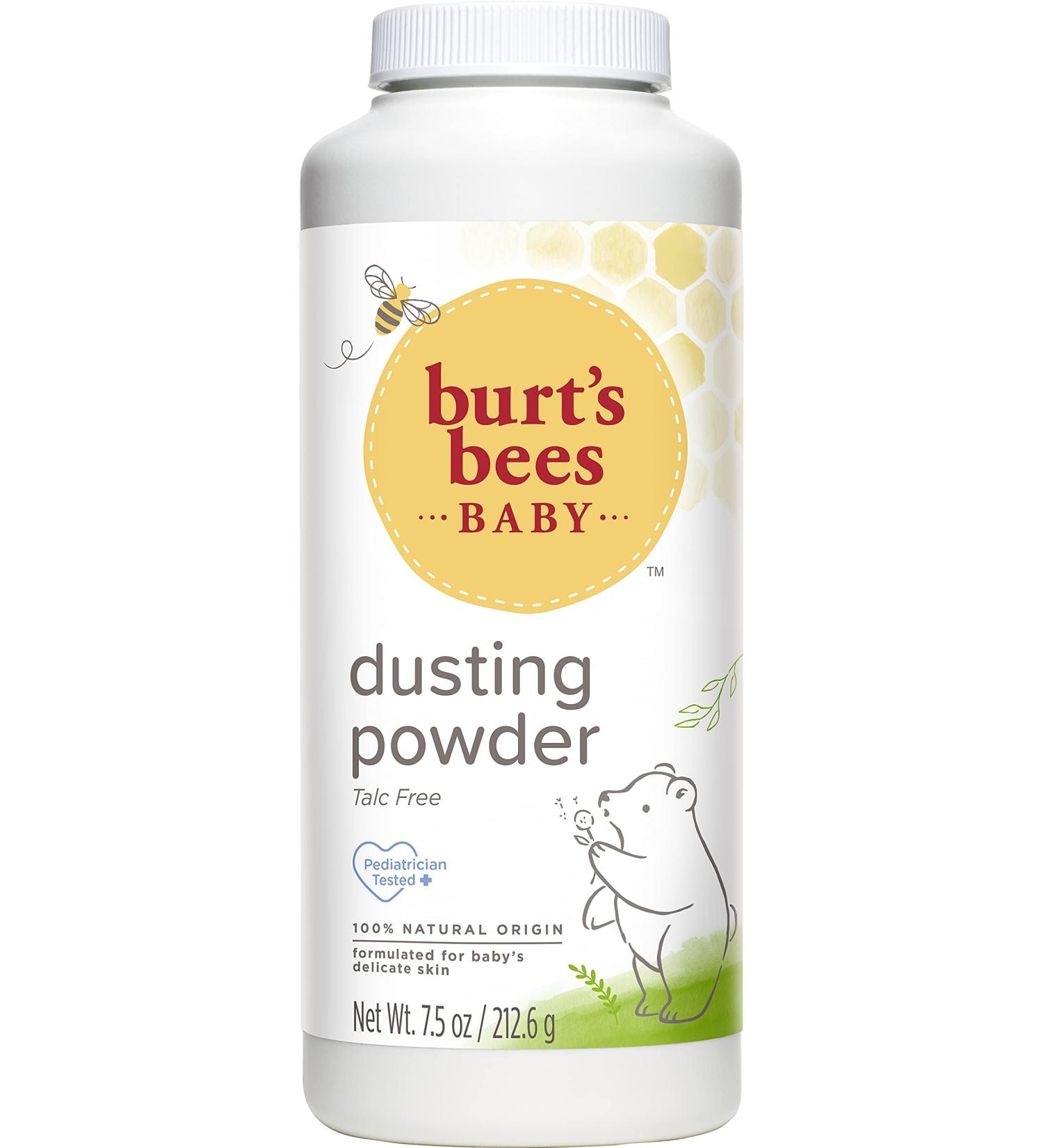 Burt's Bees Baby 100% Natural Talc-Free Baby Powder 7.5 Oz - Gentle & Safe (Pack of 1) - Buy Online on GoSupps.com