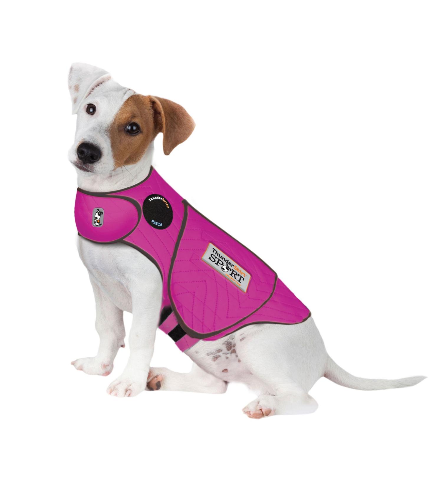 Thundershirt Dog Anxiety Jacket | Fuchsia Size S | Comfort for Your Dog's Stress Relief - Buy Online on GoSupps.com