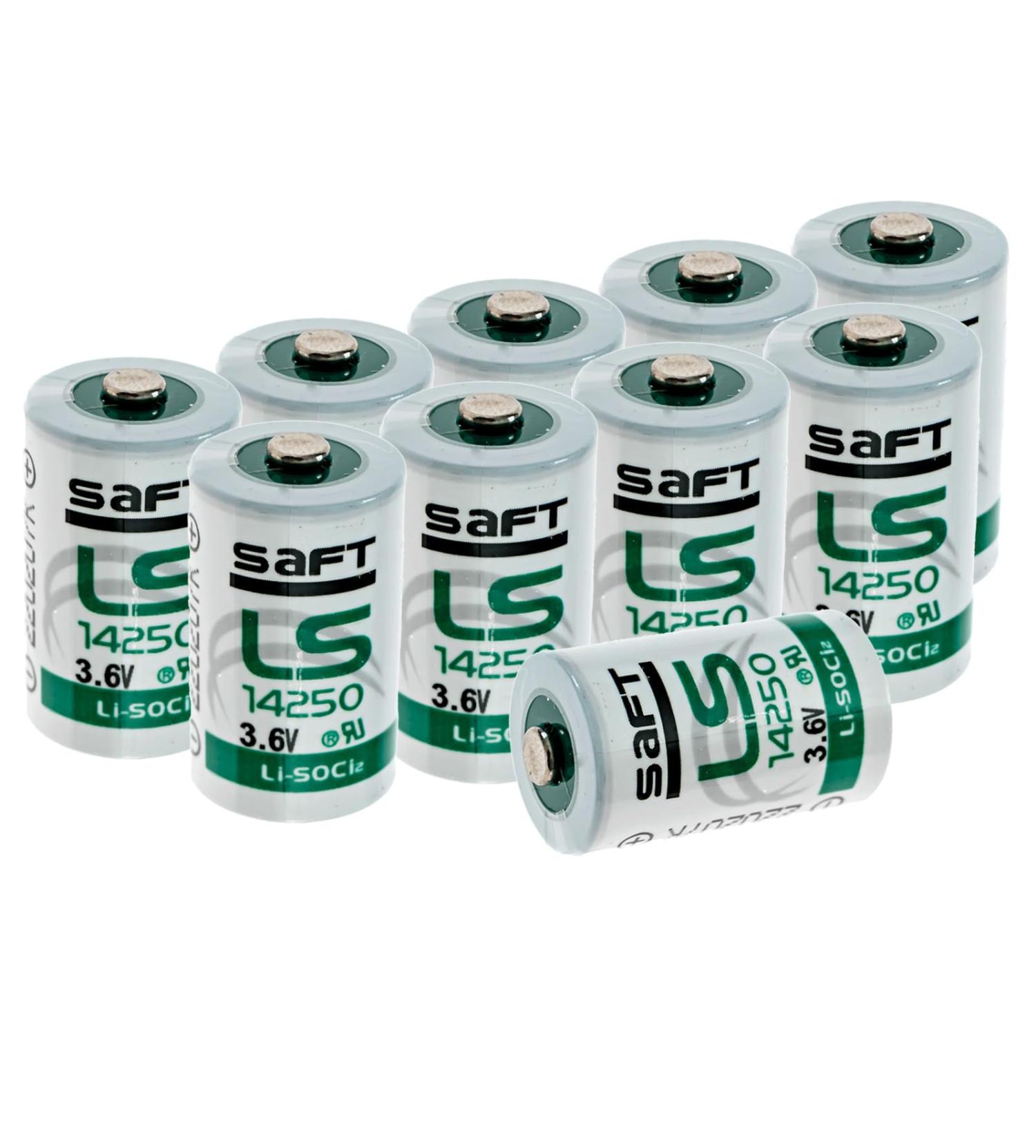 Synergy Digital LS3BA Replacement Batteries - 10 Pack Ultra High Capacity 3.6V 1200 mAh Li-SOCl2 for Global Shipping - Buy Online on GoSupps.com