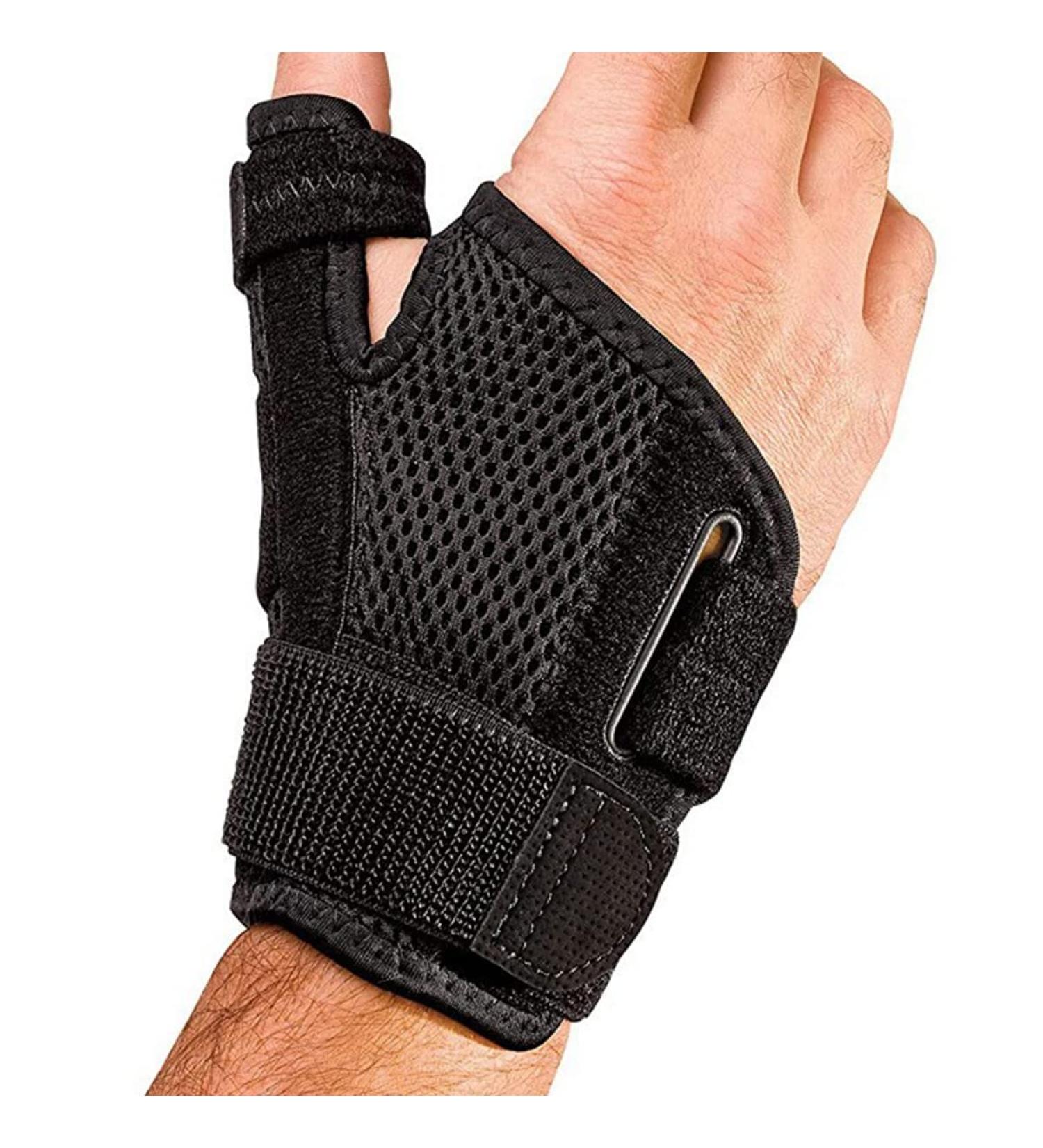 Adjustable Wrist Brace for Carpal Tunnel Relief - Compression Support for Day & Night | Ideal for Men & Women (1 Pair - Buy Online on GoSupps.com