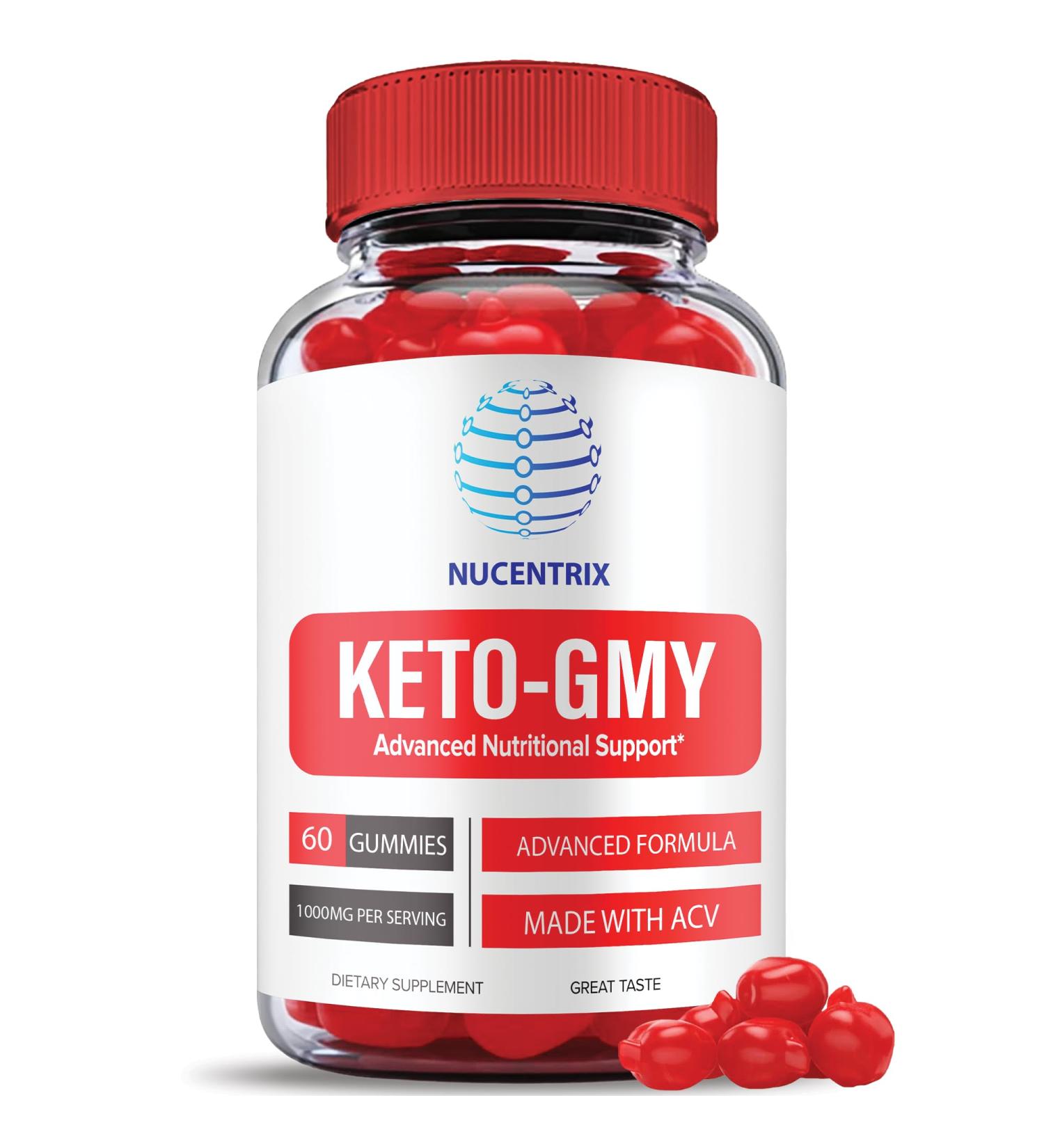 Keto GMY Vegan Gummies with ACV & Weight Loss Formula - 1000mg Apple Cider Vinegar, B12, Beet Root Juice (60 Gummies) - Buy Online on GoSupps.com