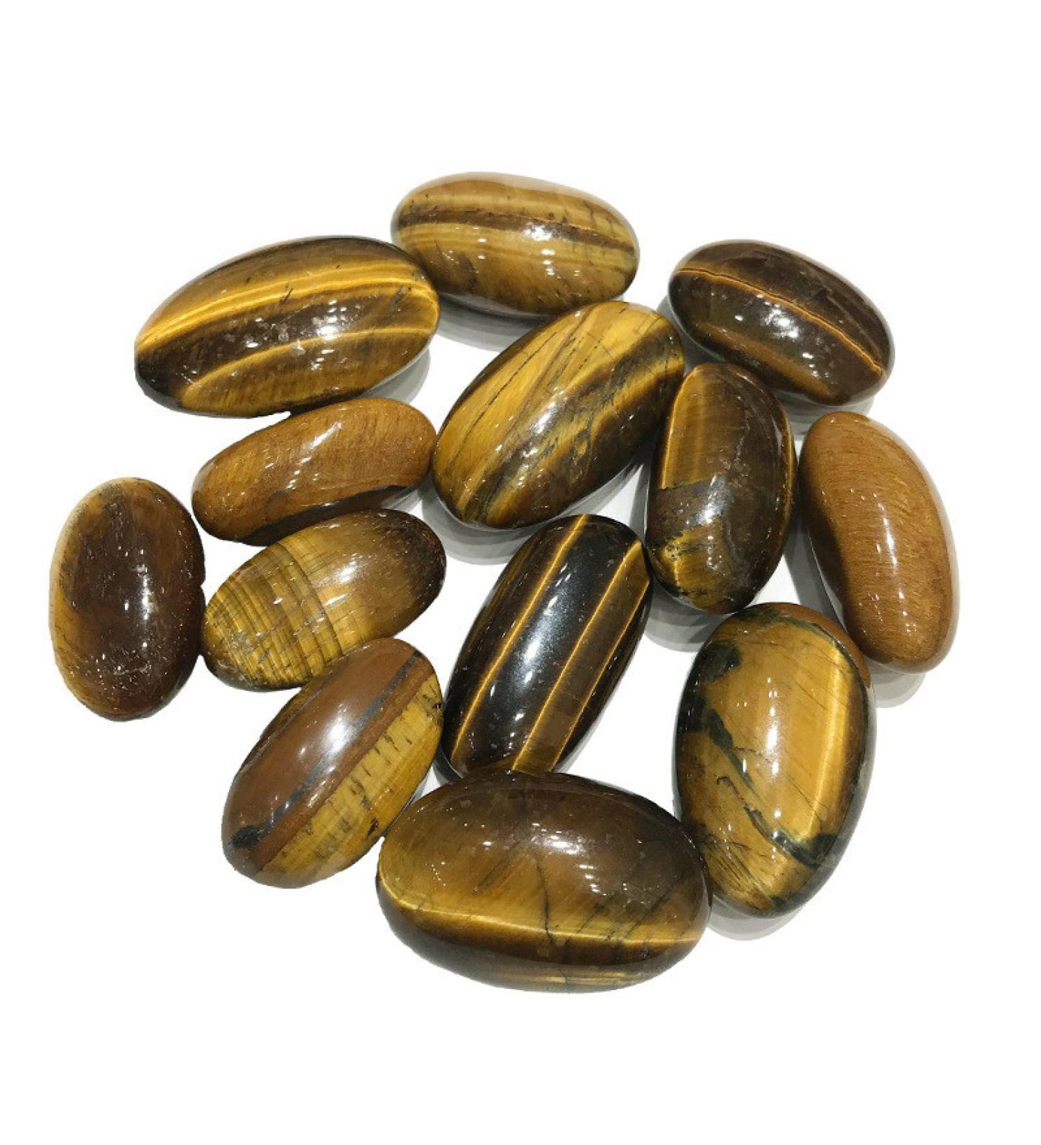 100g Natural Cat Eye Tumbled Stone Crystal Gravel Natural Stones Decoration Furnishing Gift - Buy Online on GoSupps.com