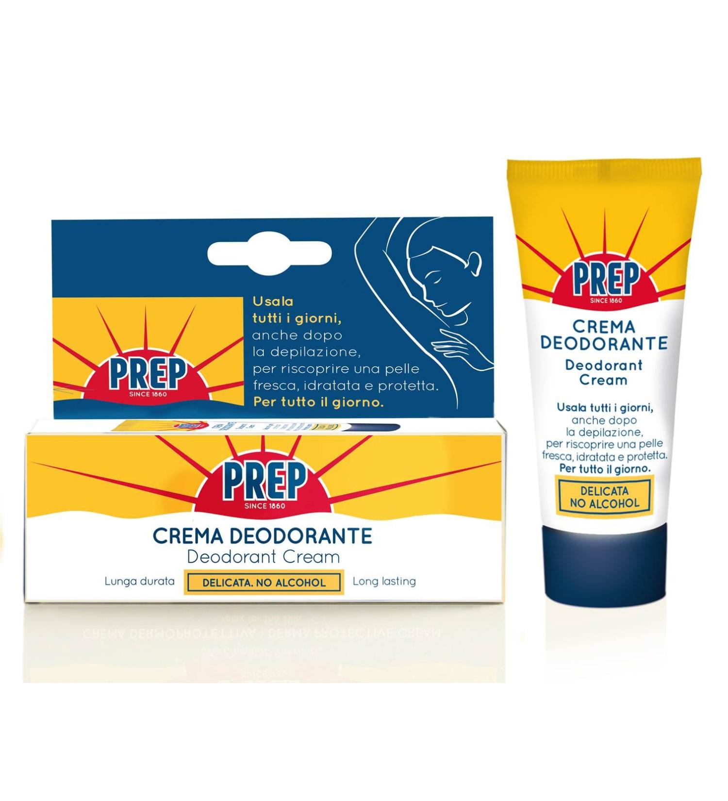  PREP Prep Deodorant Cream Tube - 35ml - Pack of 4  - Buy Online on GoSupps.com