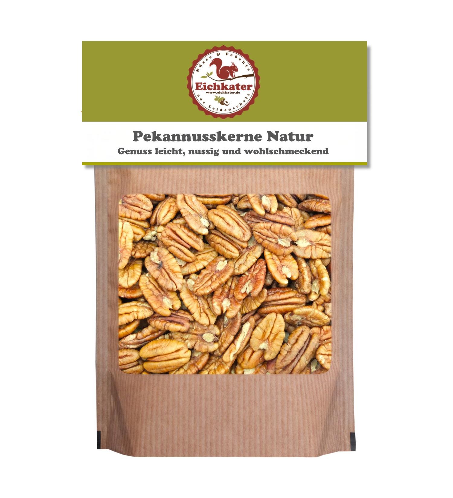 Buy Eichkater Halved Pecan Nuts (Natural) - 1 Pack (350g) | Premium Quality No Shell International Shipping - Buy Online on GoSupps.com