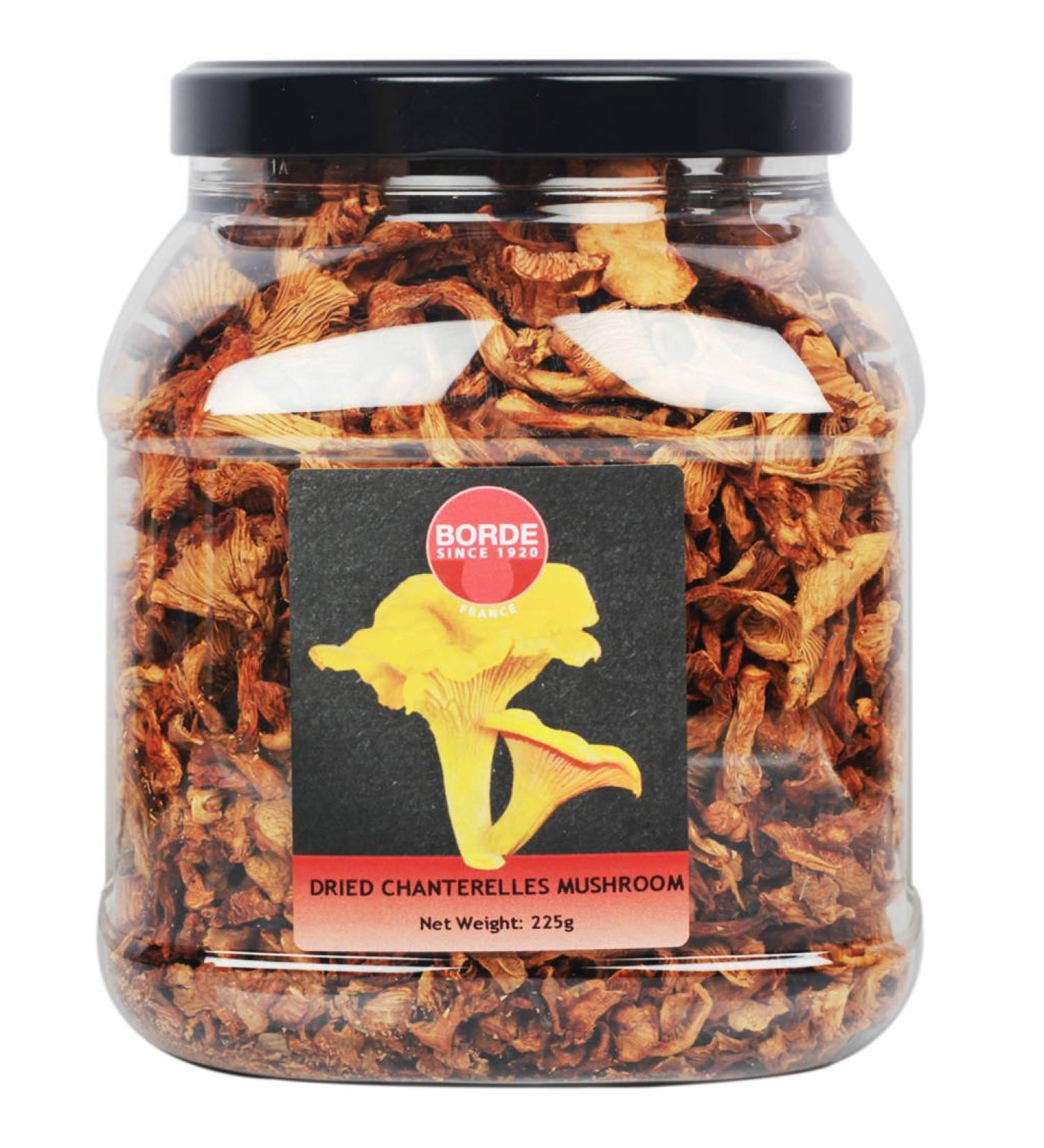 Borde Borde Dried Chanterelles PET Jar 225g