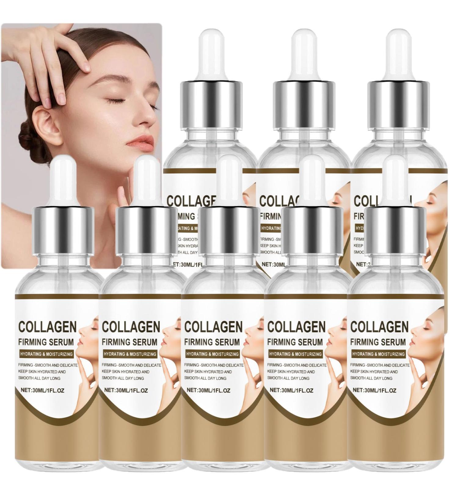  JASUBAI Collagen Peptide Serum for Face: Firming Lift and Anti-Aging Treatment to Visibly Reduce Fine Lines Fine Lines - With Hyaluronic Acid & Facelift Essence - Buy Online on GoSupps.com