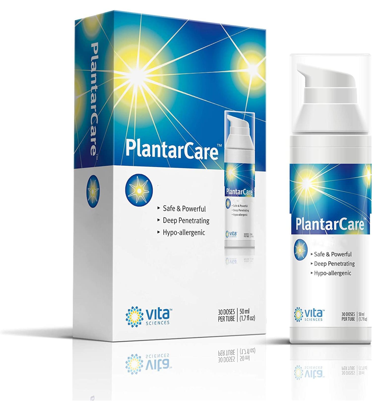 Plantarcare Fast-Acting Foot & Heel Cream for Plantar Area | Rapid Relief for Foot Discomfort | Plant-Based Formula - Buy Online on GoSupps.com