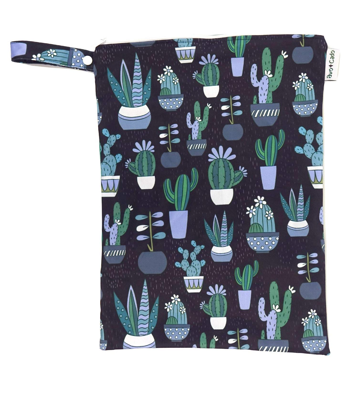 Shop Avo&Cado Wet Bag Uno (M) - Patterned Cactus Green | Eco-Friendly Stylish & Ideal for Travel | International Shipping Available - Buy Online on GoSupps.com