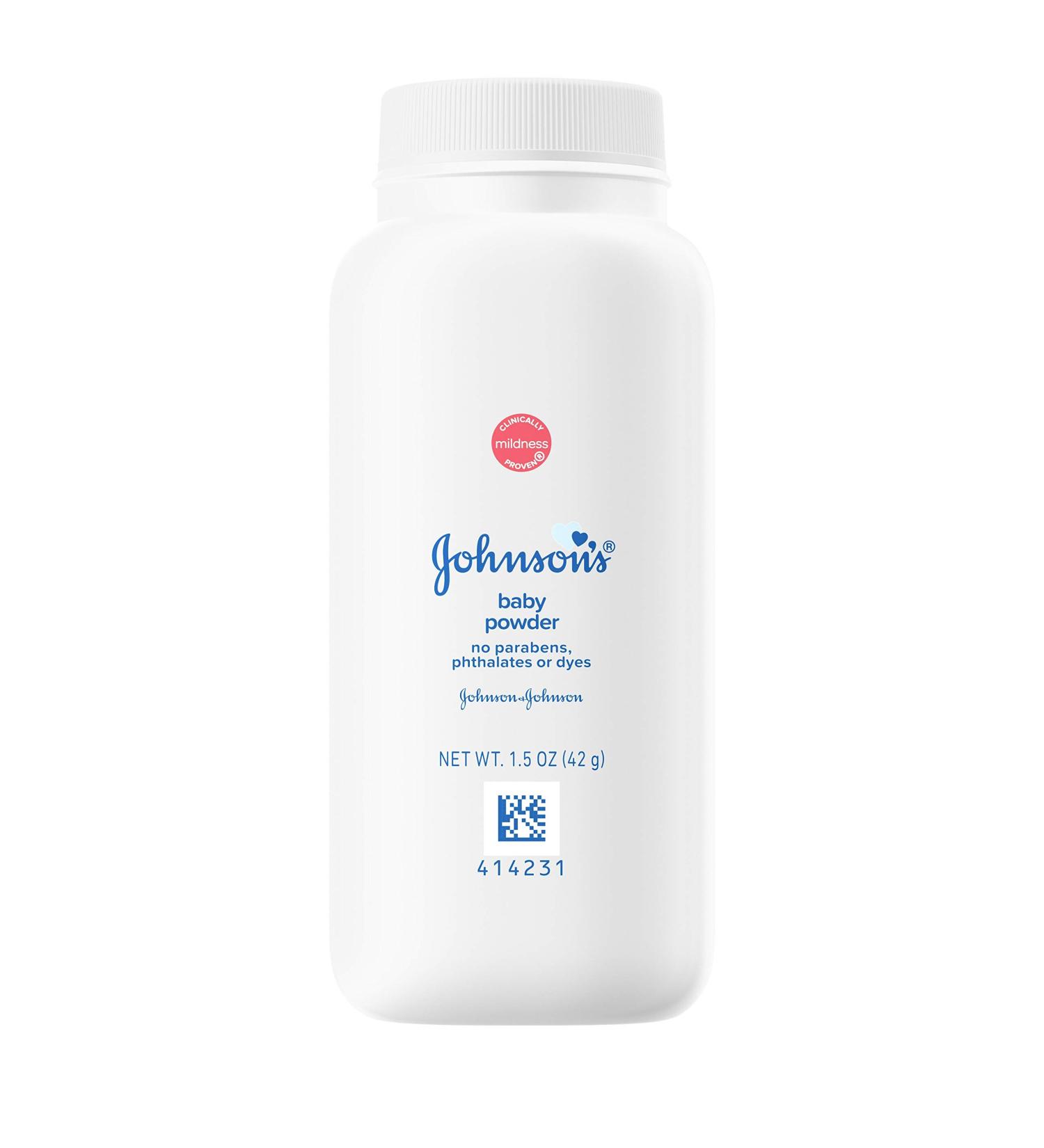 Johnson's Baby Powder for Delicate Skin - Hypoallergenic, Paraben-Free, Phthalate-Free, Dye-Free - 1.5 oz - Buy Online on GoSupps.com
