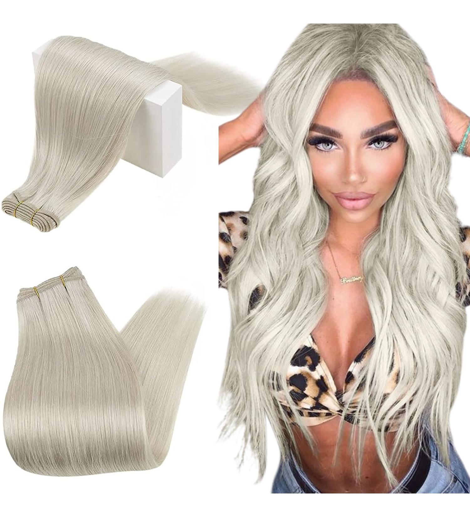 Buy Runatur Real Hair Blonde Waving Extensions - 35cm 100g #800 | Smooth Premium Remy Hair for Sewing - Buy Online on GoSupps.com