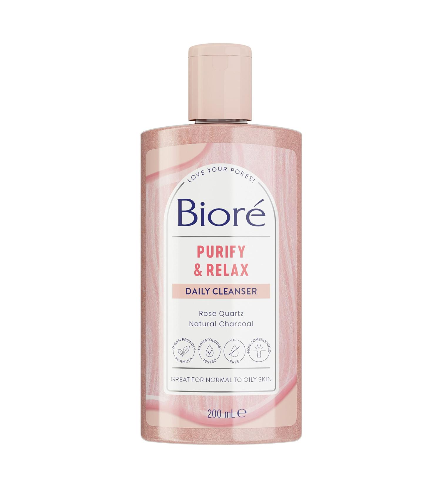 Biore Purify and Relax Daily Cleanser 200 ml