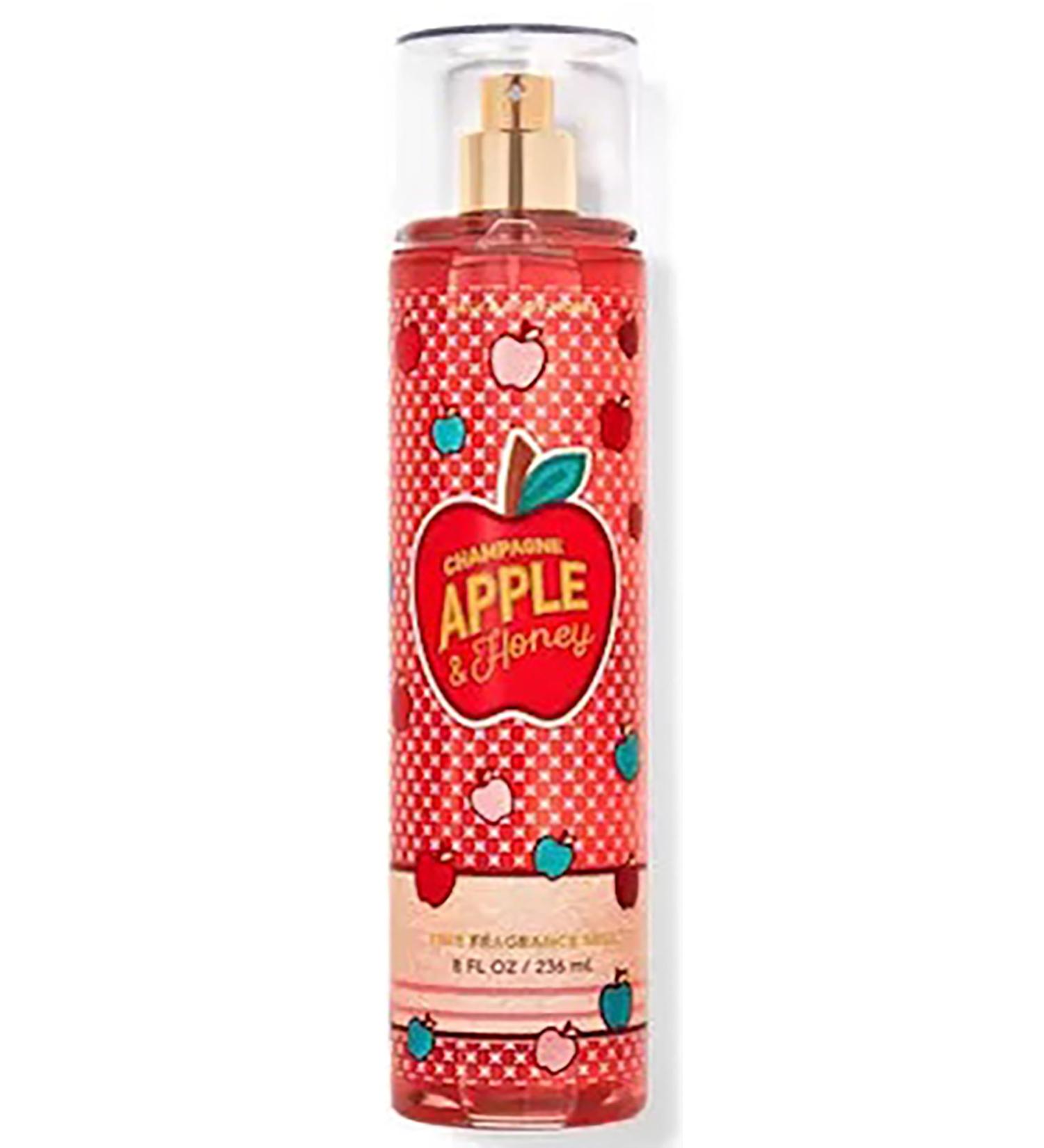 Bath & Body Works Fine Fragrance Body Spray Mist 8 fl oz / 236 mL (Champagne Apple & Honey)
