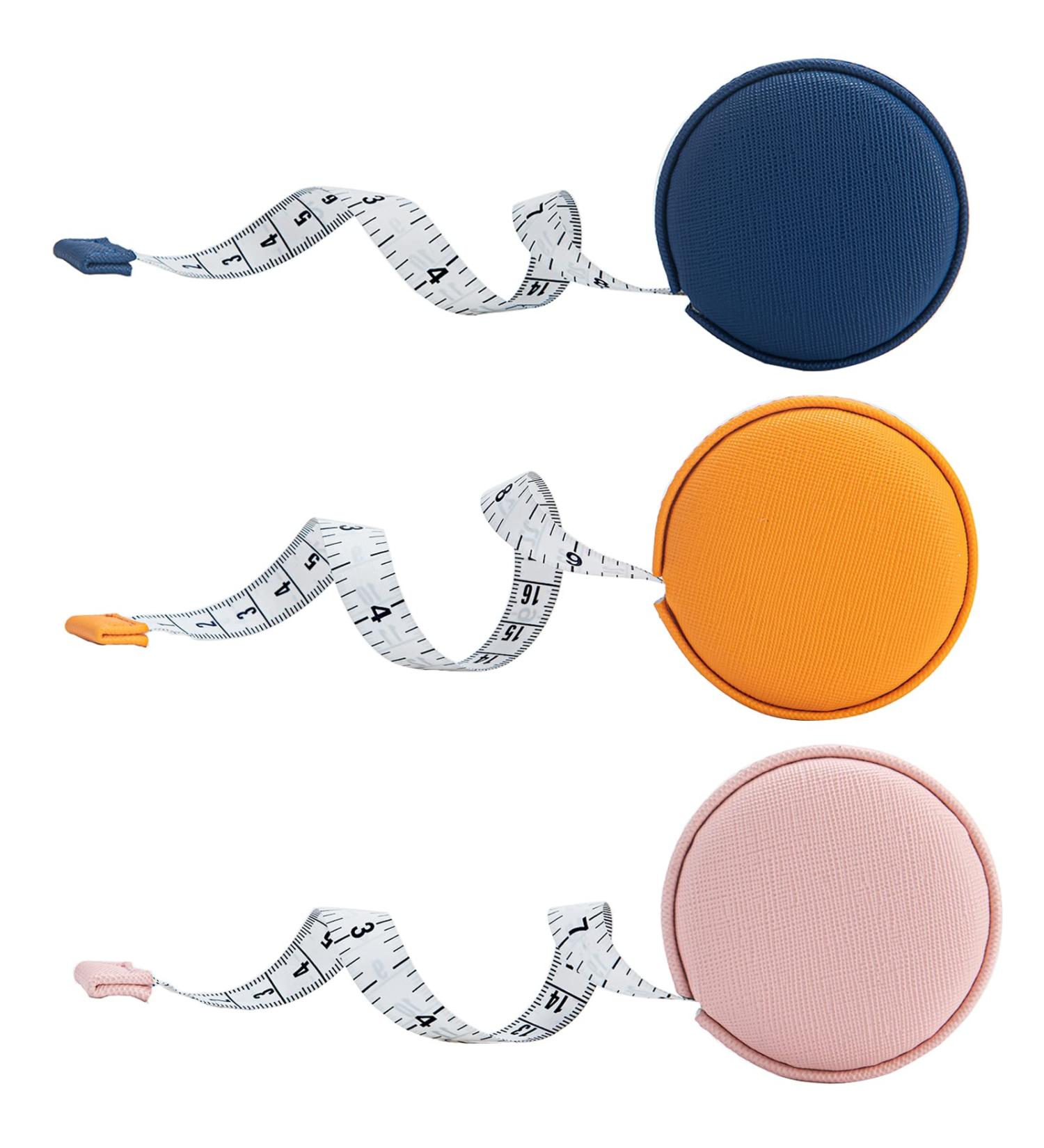 3 Pack Tape Measure 3m/120" Body Measuring Tape for Body Cloth Tape Measure Fabric Tailors Sewing Medical Measurements TapeLeather Tape Measure Retractable Dual Sided Ruler Orange Blue Pink - Buy Online on GoSupps.com