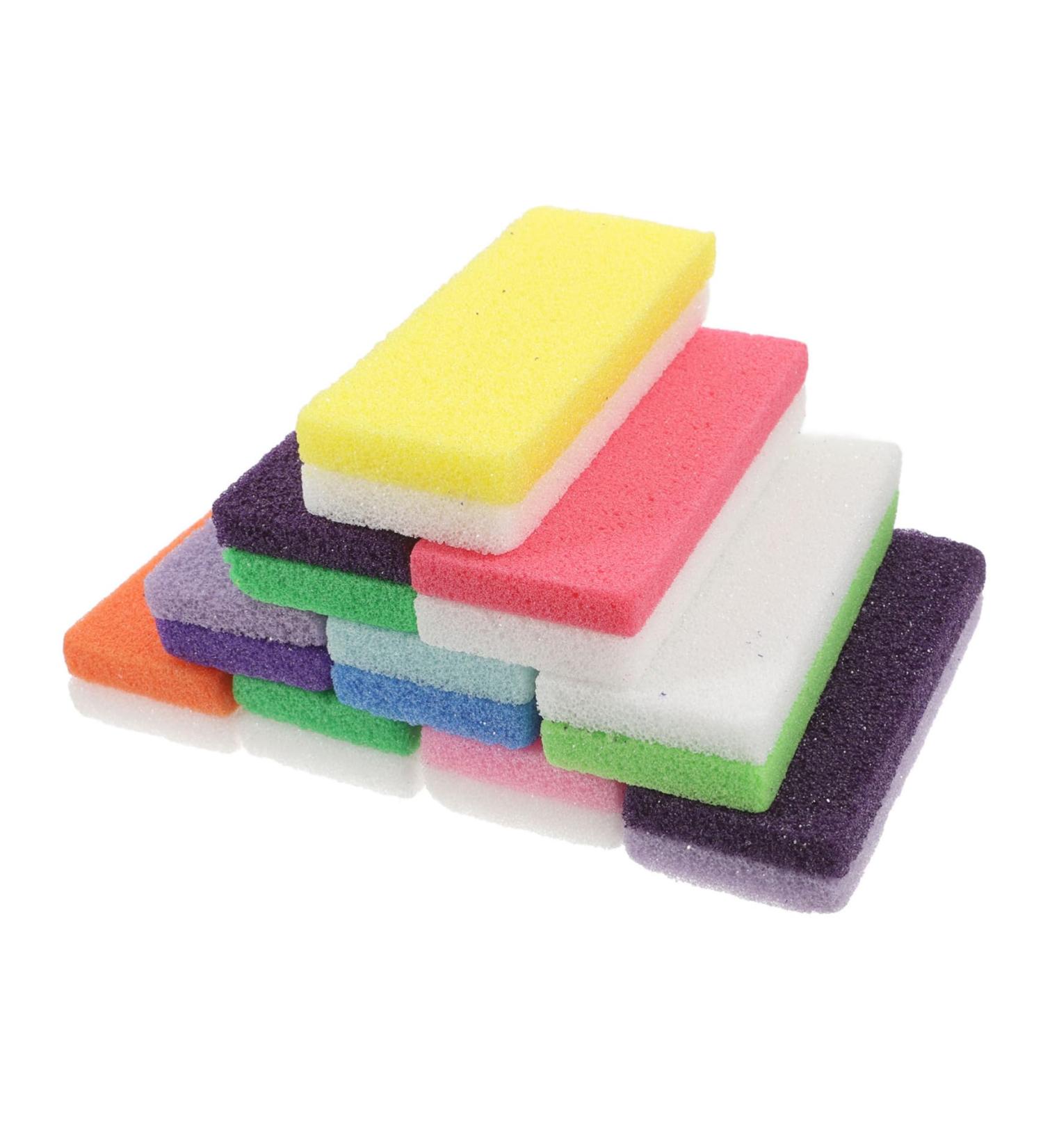 10pi ces Pierre Pumice Pour R pe Pied Double Face Gommage Exfoliant liminateur De Callosit s Pour Soin Des Outil De Nettoyage Des Peaux Mortes - Buy Online on GoSupps.com