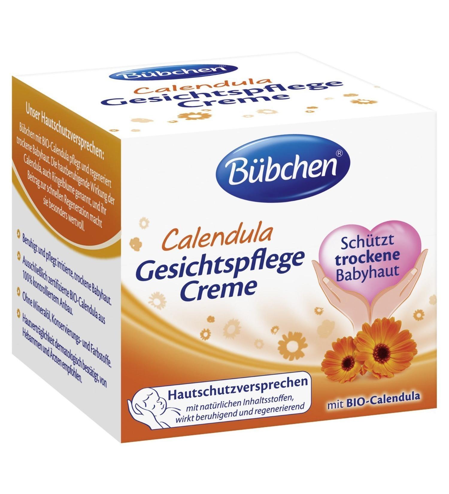 Bubchen B bchen Calendula Face Caring Cream Gesichtspflege Creme 2.54 fl.oz (75ml)
