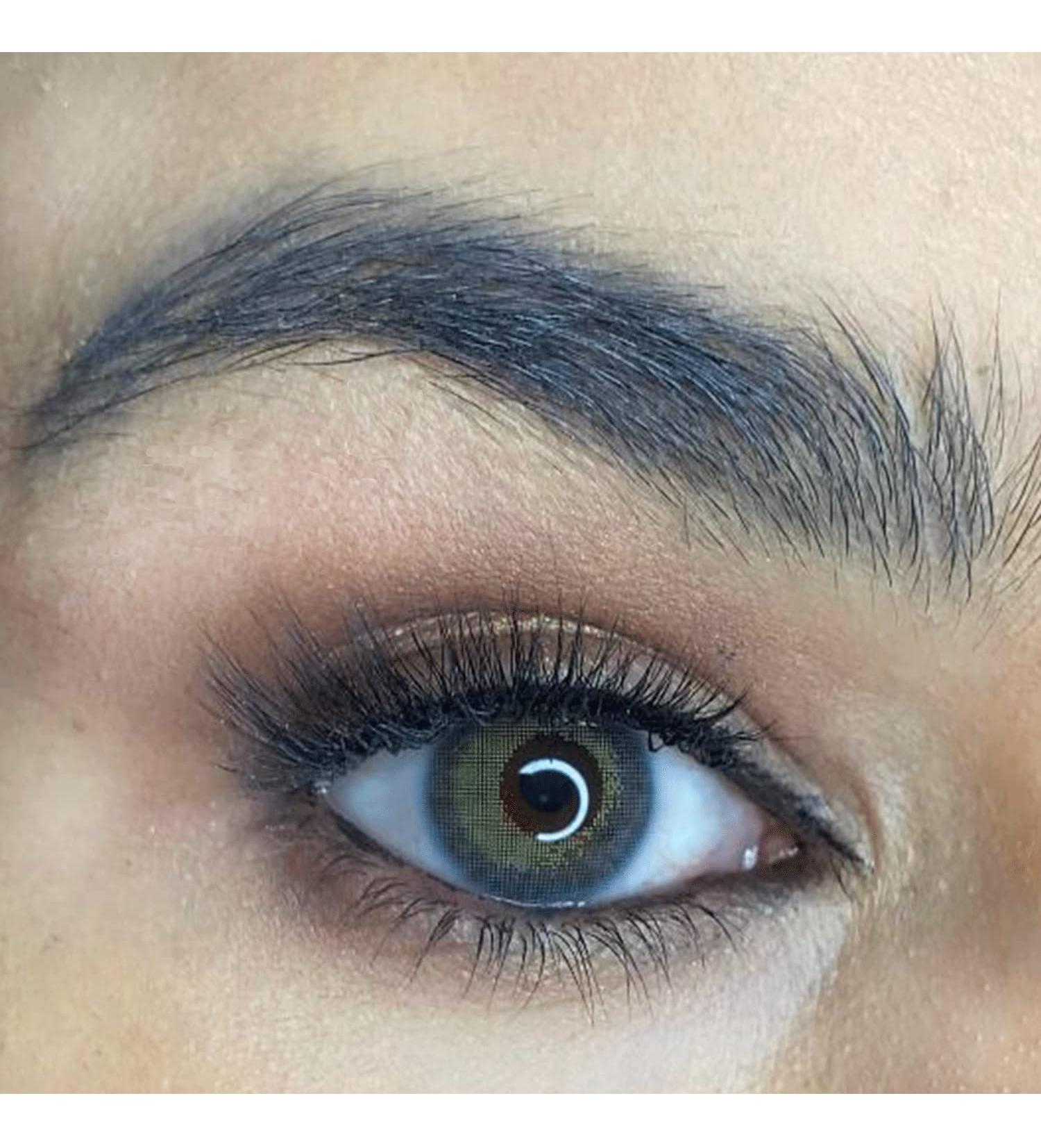 FAMECOLORS AZUL Daily Colored Lenses - Dark Blue Highly Opaque Non-Prescription - 5 Pairs of Natural Blue Soft Contacts - Buy Online on GoSupps.com