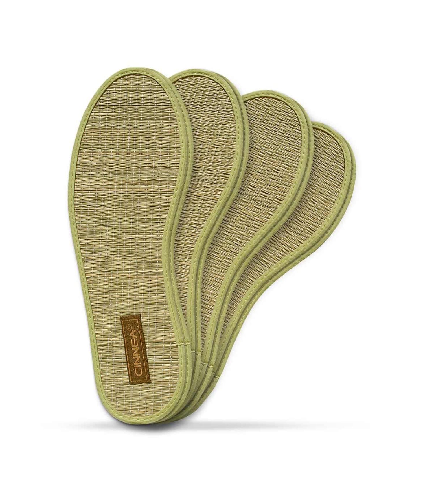 Buy Cinnea BINSEN 4-Pack Wellness Insoles - Cinnamon Soles for Foot Odor & Calluses (Size 42/43) - International Shipping Available - Buy Online on GoSupps.com
