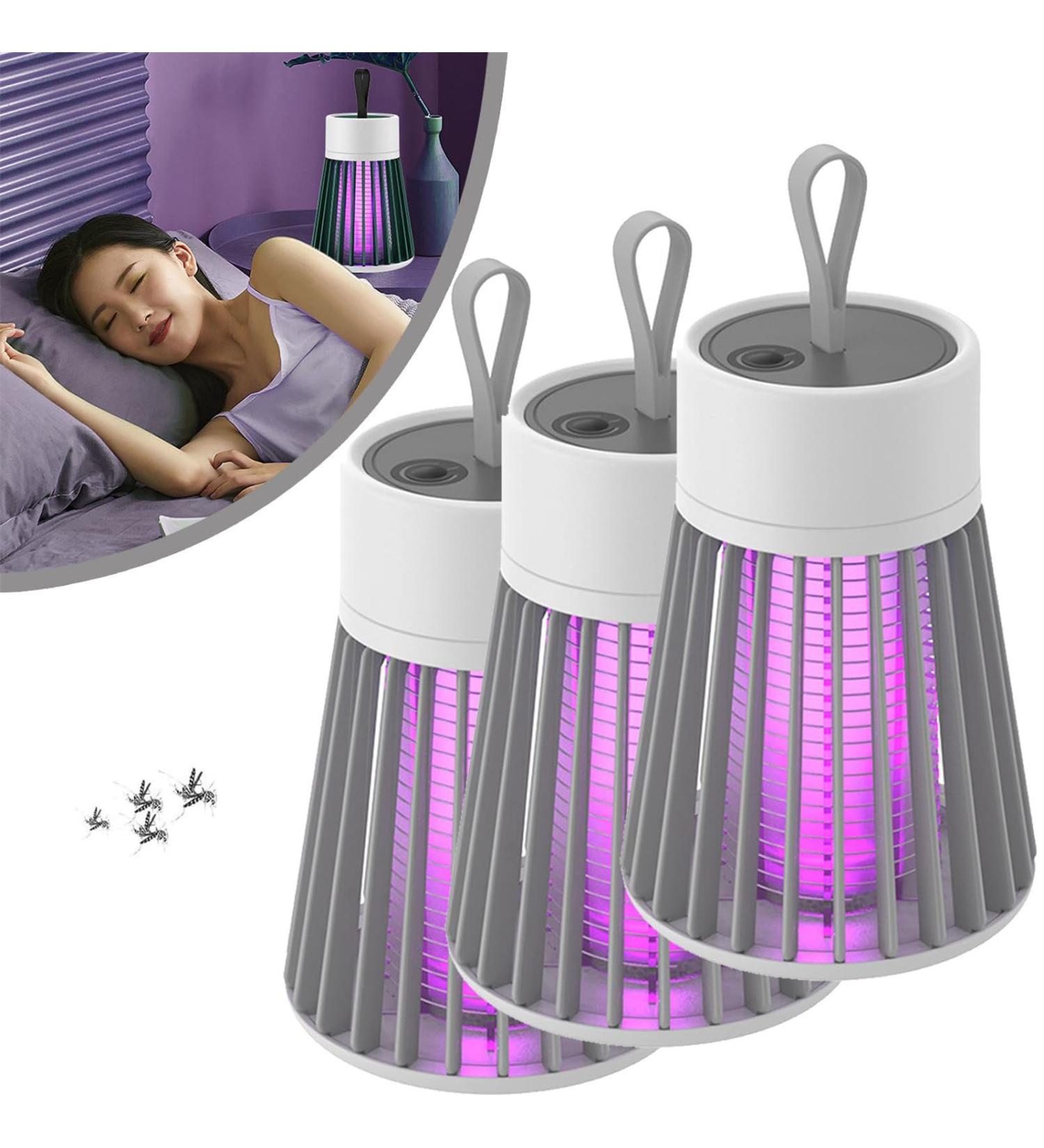 MozGuard Mosquito Zapper Mozzguard Zapper Mosquito Zapper Buzzkrush The Next-Gen Mosquito Zapper Mozzguard Mosquito Trap Portable USB Charging for Home Kitchen Office (3Pcs-Gray) - Buy Online on GoSupps.com