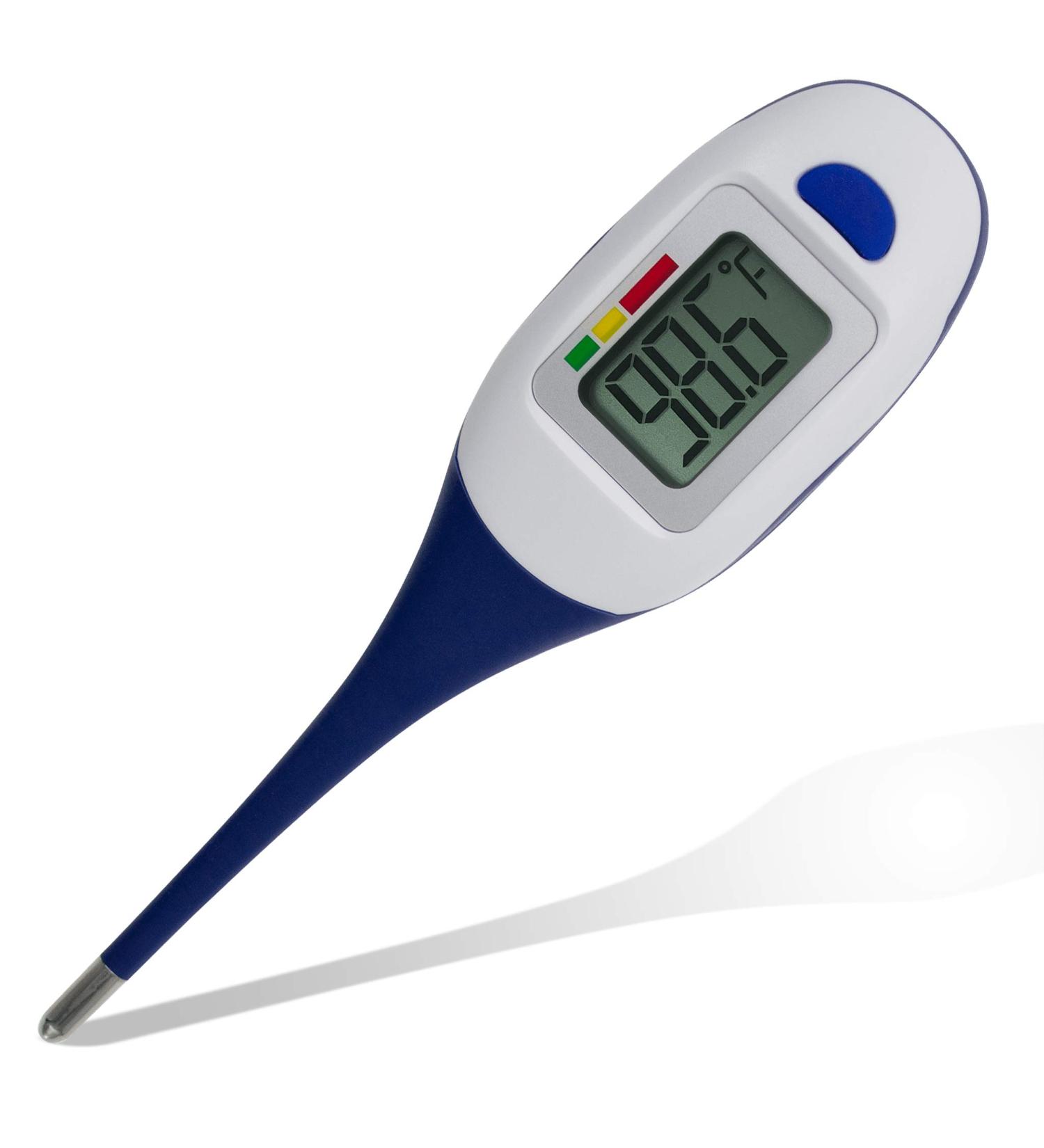 Apex Large Face Digital Thermometer - Fast 10 Second Read Time for Adults and Children - Fever Detection Tool - Buy Online on GoSupps.com