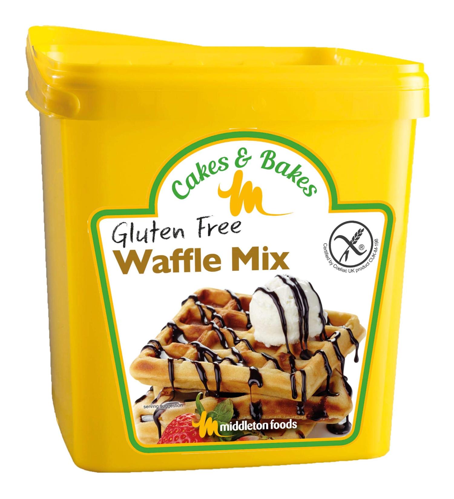 Middleton Foods Gluten Free Waffle Mix - 1x3kg