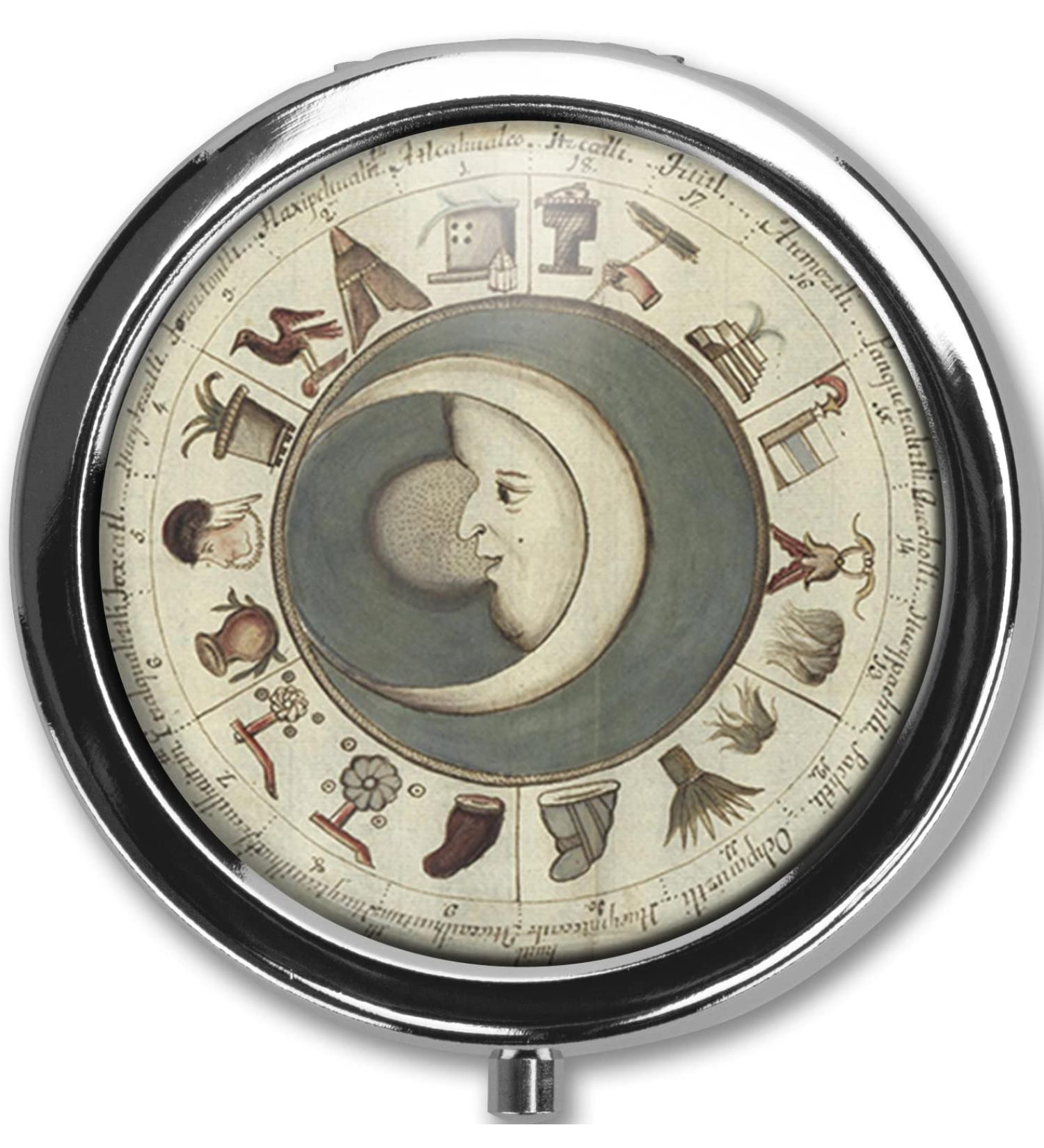 Vintage Pill Box Case | Arsenic Style Pill Organizer | International Shipping | Medicine & Vitamin Holder - Buy Online on GoSupps.com