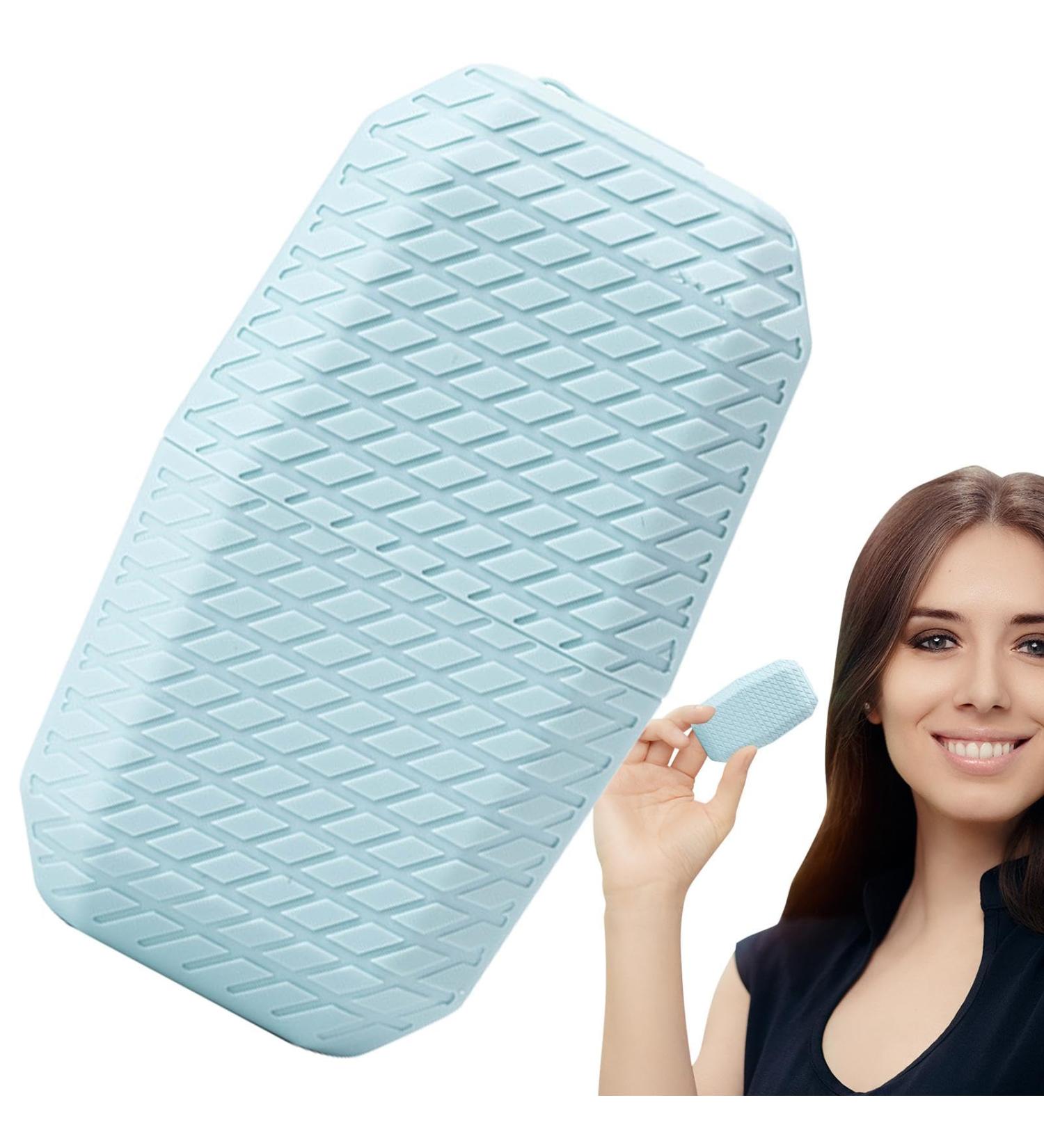Face Ice Mold - Twill Face and Body Roller | Ice Cube Face Massager Reusable Silicone Ice Mold for Face Eyes Neck Daily Skin Care De-Puff Eye Bags Blue - Buy Online on GoSupps.com