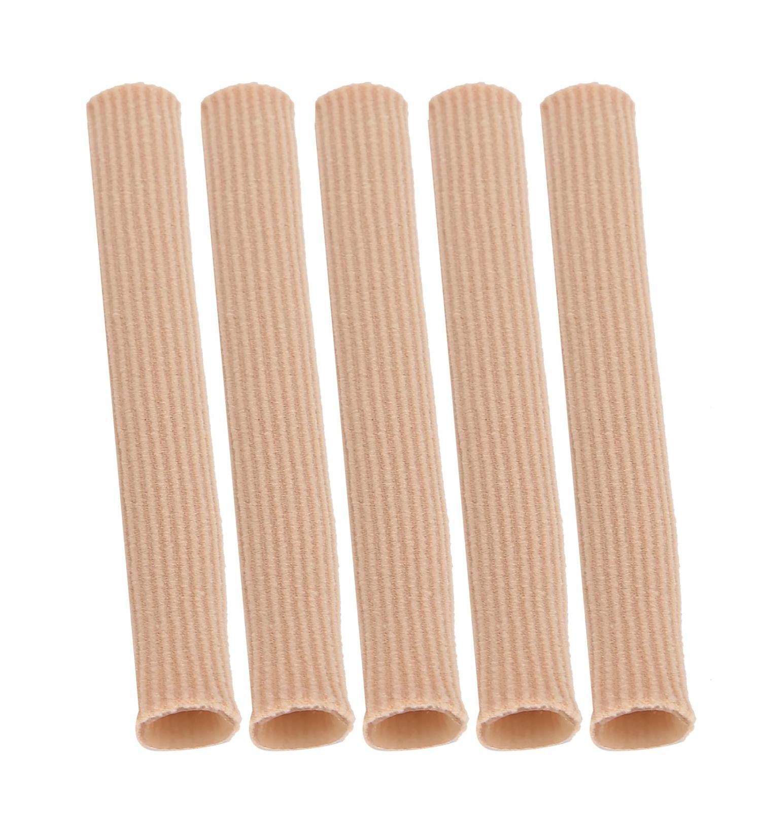 Wallfire 5-Piece Finger & Toe Sleeves - Premium Pedicure Horn Tubes for Comfort & Care (15 x 2 cm) - International Shipping Available - Buy Online on GoSupps.com