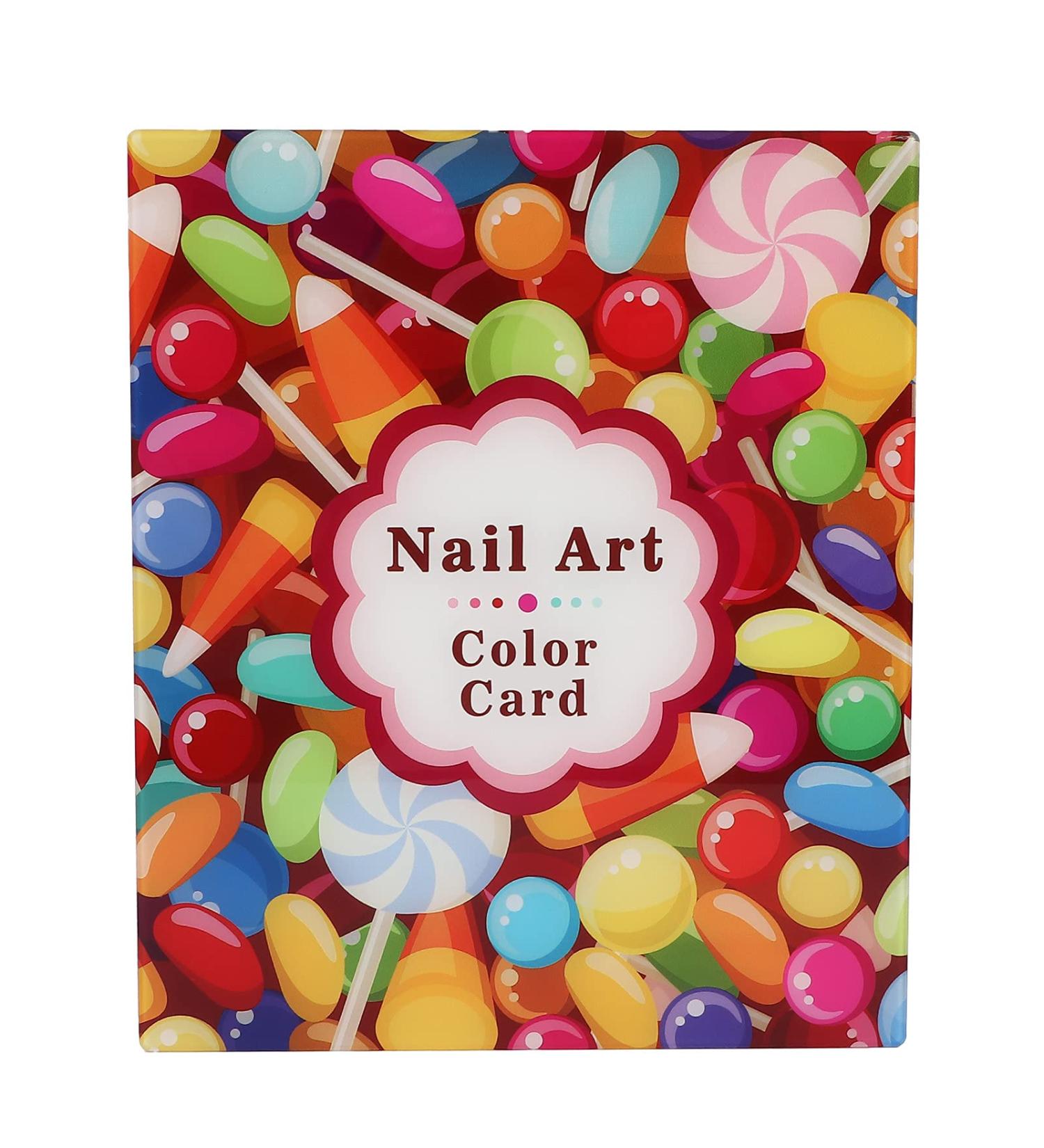 Nail Color Display Journal - 96 Colors - Gel Nail Polish Display - Color Chart - Accessories - Buy Online on GoSupps.com