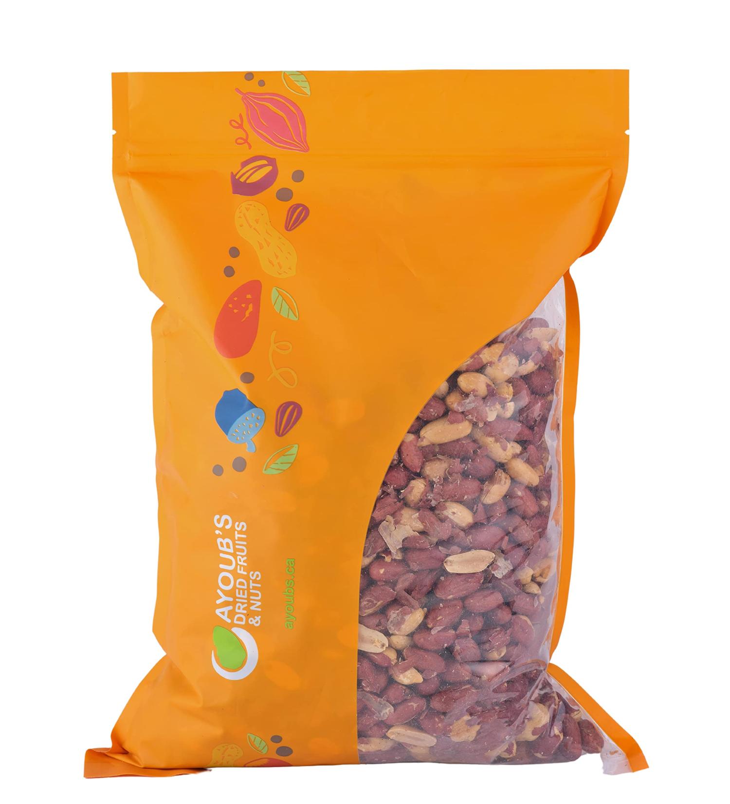 Peanuts Dry Roasted Lightly Salted 2LB - Buy Online on GoSupps.com