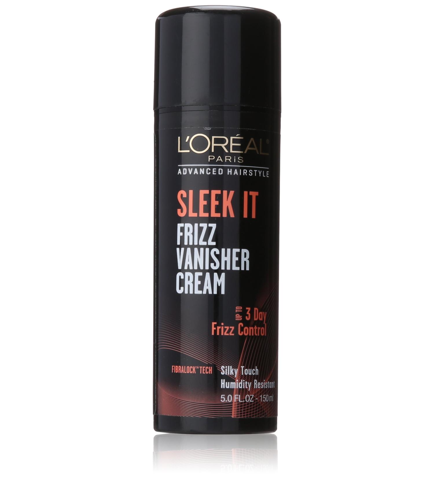 L'Or al Paris Advanced Hairstyle SLEEK IT Frizz Vanisher Cream  5 fl. oz.
