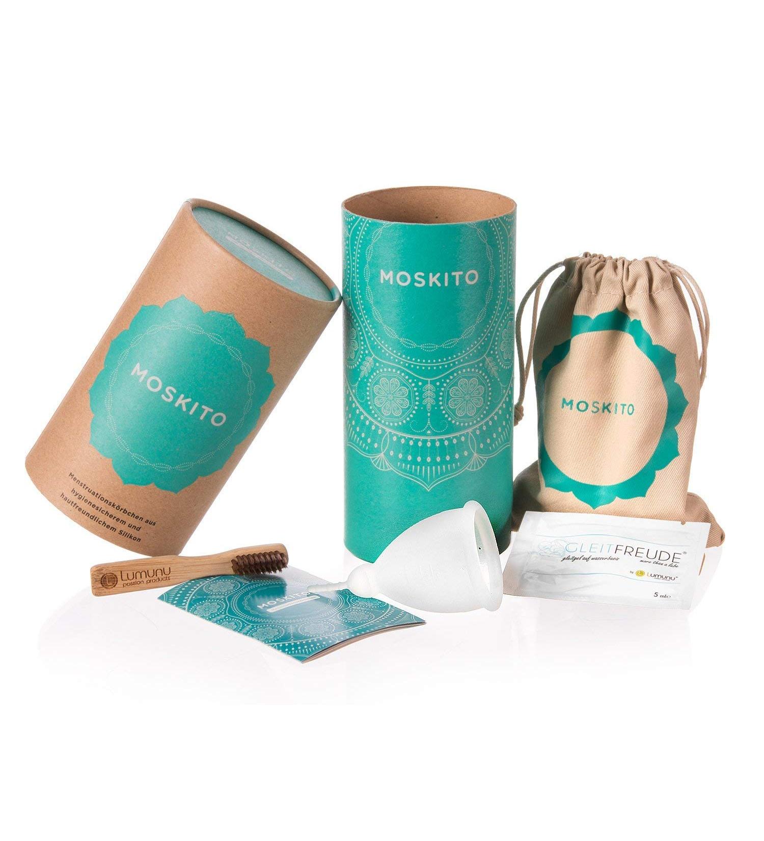 Deluxe Venize Menstrual Cup Size B - Medical Silicone - Includes Cleaning Brush Bag & Gift Box - Eco-Friendly & Comfortable - Buy Online on GoSupps.com