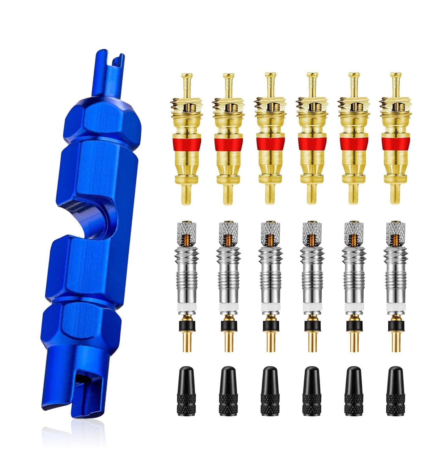 Optimized Valve Key for Bicycles | Presta & Schrader Valve Inserts Caps & Tools - International Shipping - Buy Online on GoSupps.com
