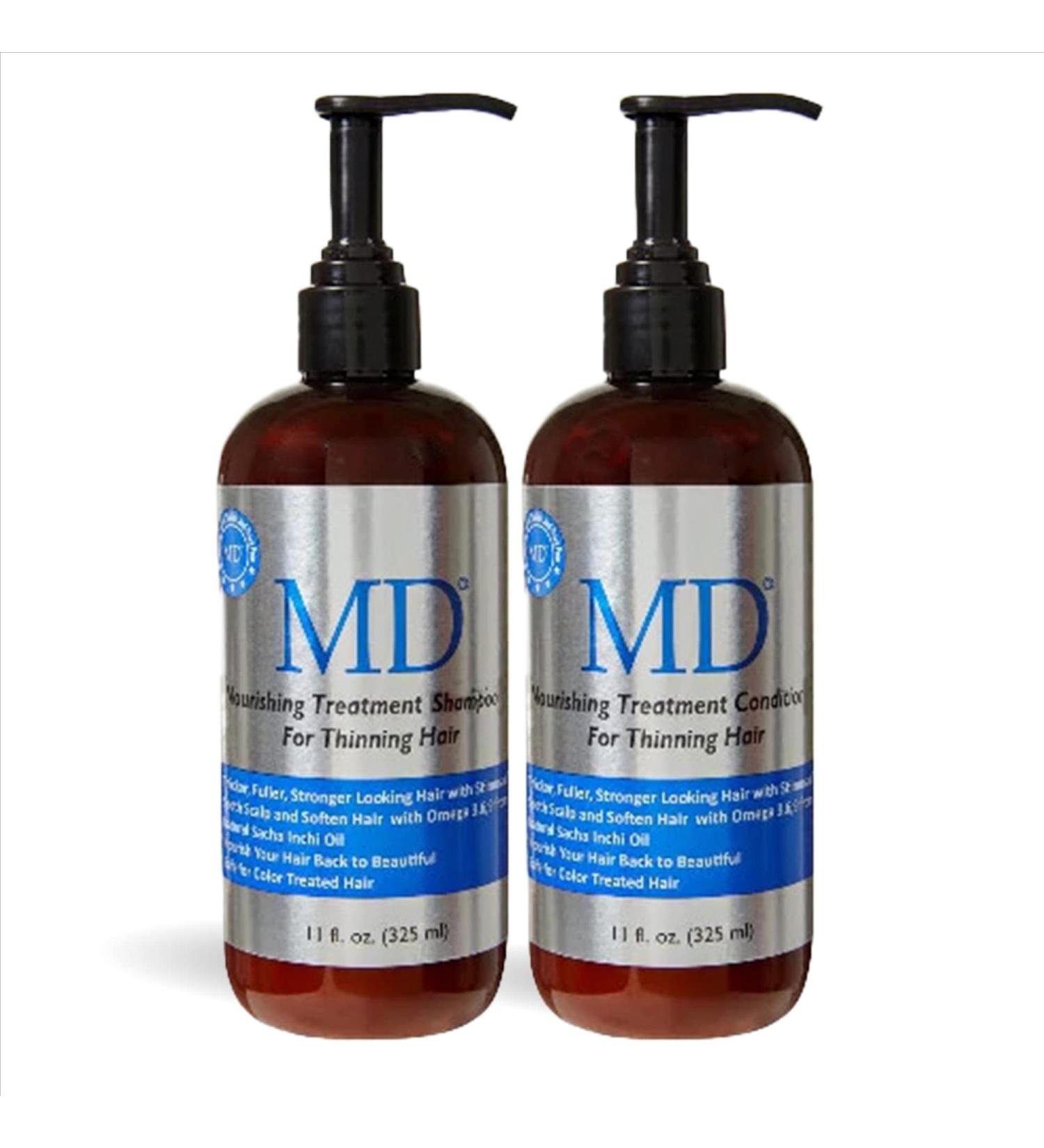 MD Revitalizing Shampoo and Conditioner - Nourish & Revive | 11 fl oz - International Shipping Available - Buy Online on GoSupps.com
