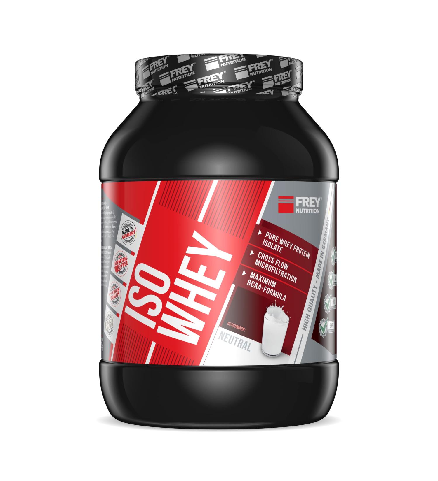 Frey Nutrition Iso Whey Neutral Dose - 750g Protein Powder for Optimal Muscle Recovery | International Shipping Available - Buy Online on GoSupps.com