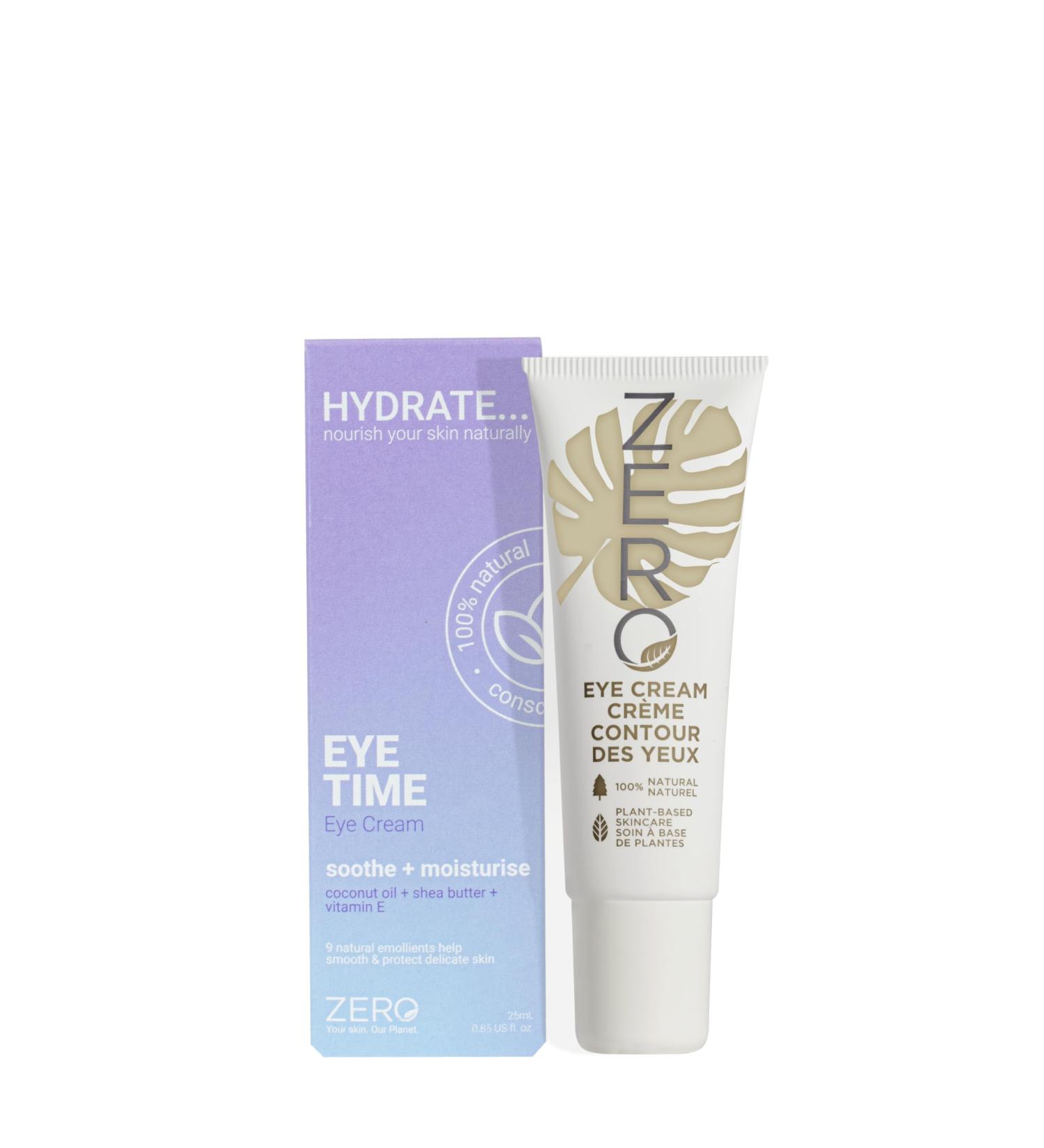 Skin Academy Zero Hydrate | Eye Time Eye Cream | Soothe + Moisturise | 9 Natural Emollients | Vegan | 25ml - Buy Online on GoSupps.com