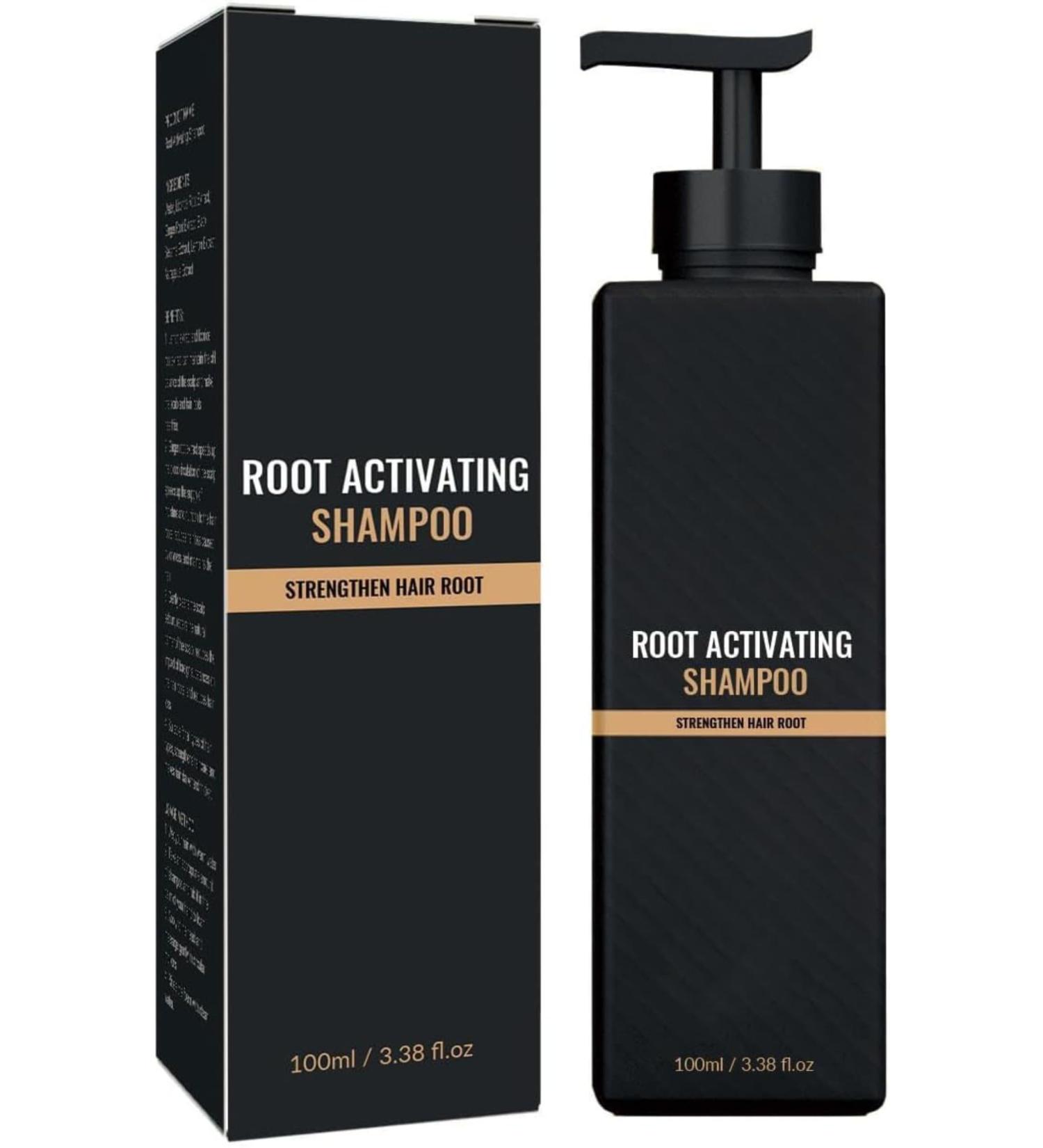 Root Activator Shampoo Mane Root Activator Shampoo Hair Growth Shampoo for Thinning Hair Root Activator Shampoo Promotes Hair Growth Natural Herbal Essence Shampoo (1PCS) - Buy Online on GoSupps.com