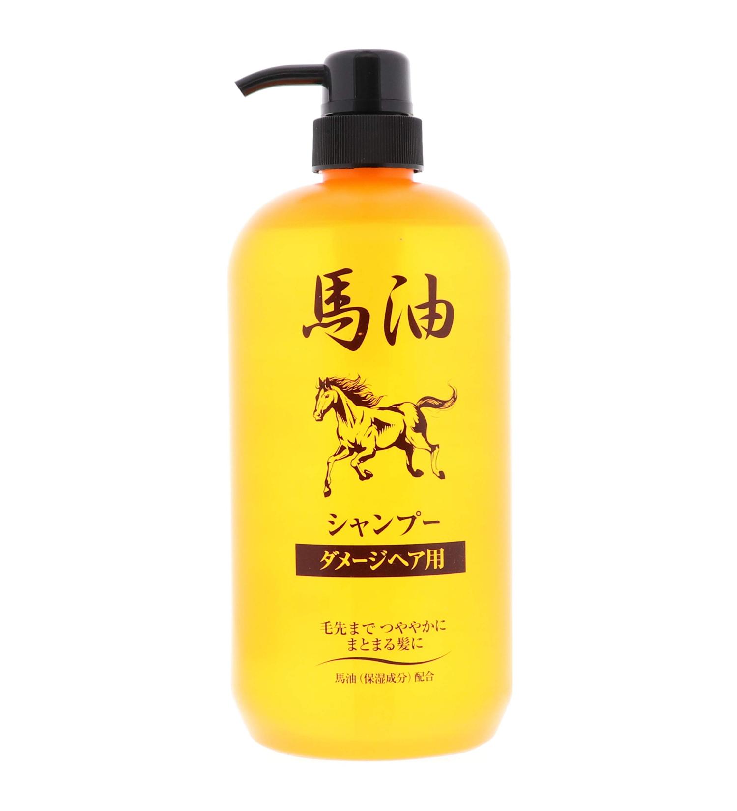 Junyaku Jun Love | Shampoo | Mayu(Horse Fat) Damage Care Shampoo 1000ml (Japan Import) - Buy Online on GoSupps.com