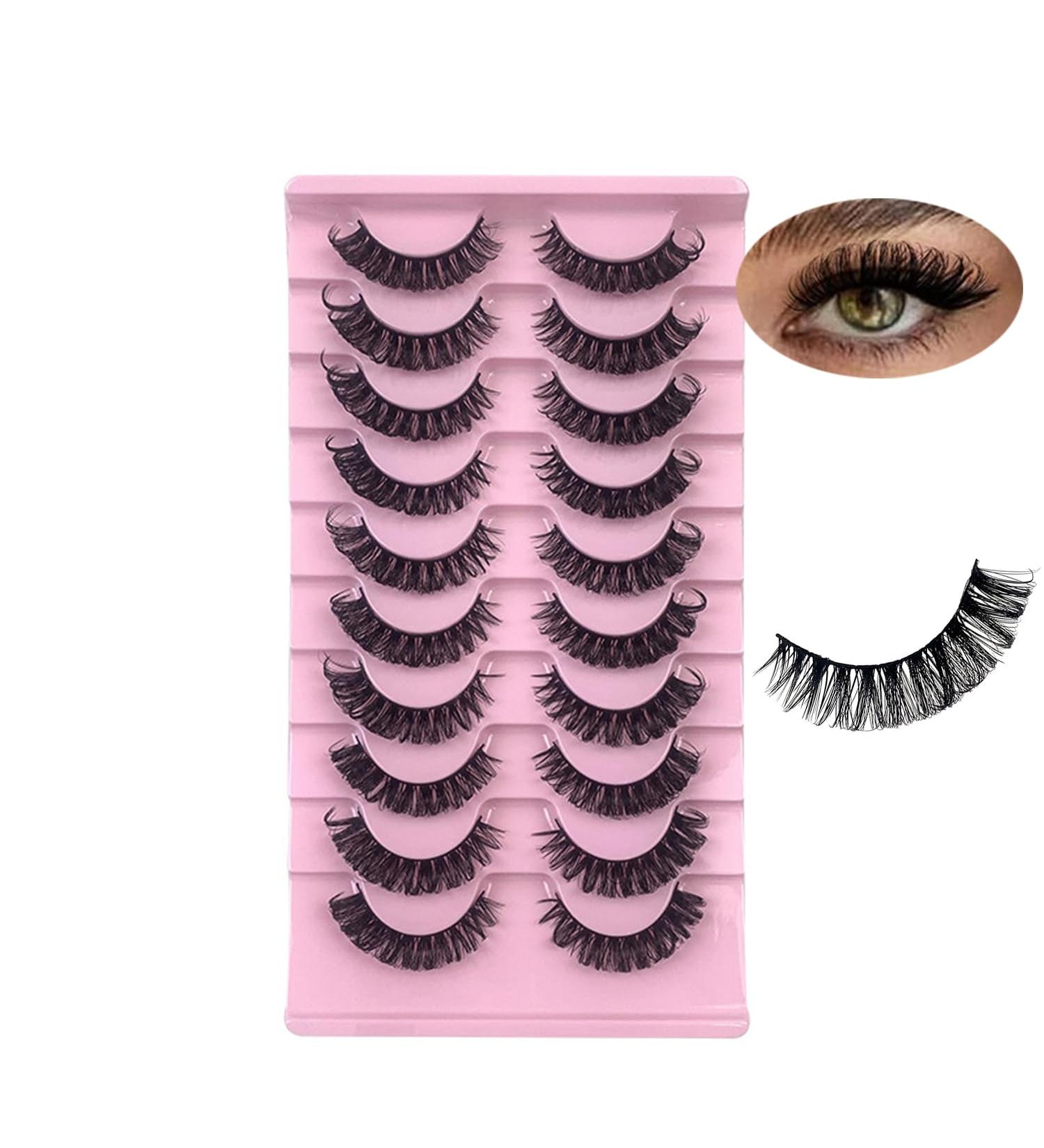 3D Russian Strip Eyelash Extensions | Ultra-Thin Comfortable DD Curl | Reusable Lashes for Women & Girls - International Shipping - Buy Online on GoSupps.com