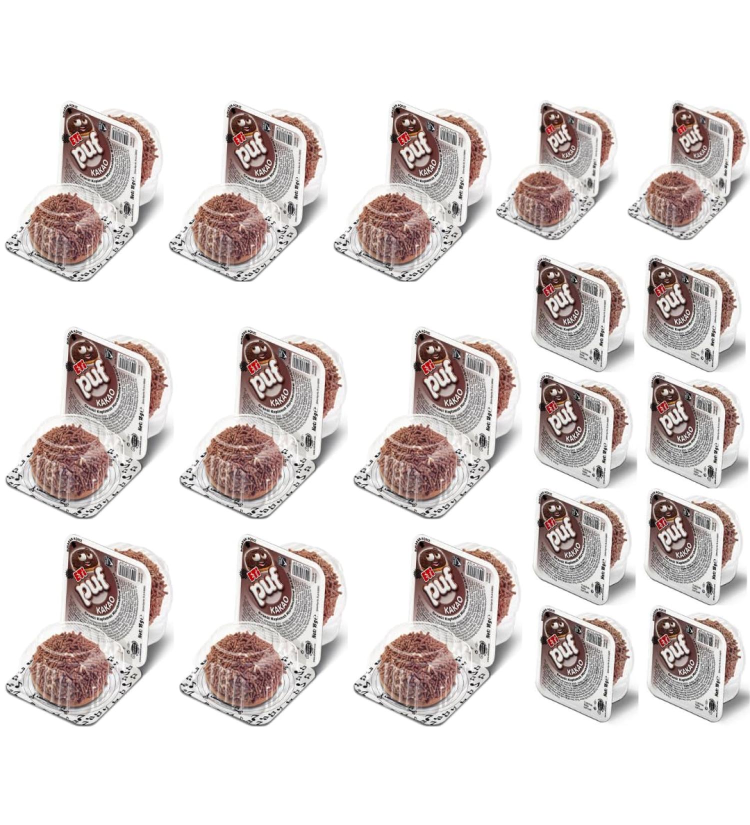 Pufai Grocery Lot de 30 biscuits la guimauve au cacao 18 g - Buy Online on GoSupps.com