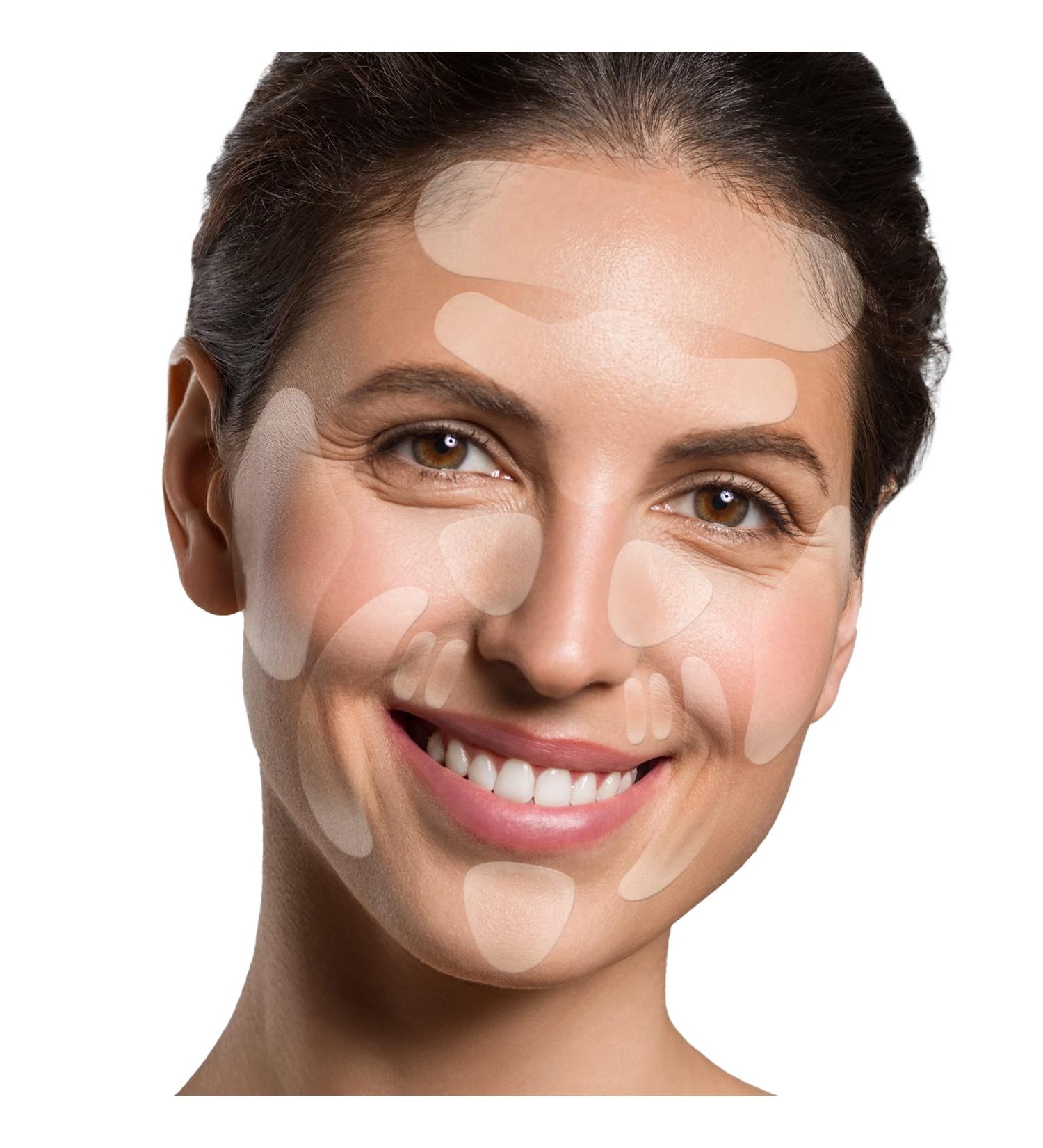 Anti Wrinkle Patches for Face & Forehead - 160 PCs Invisible Face Lift Tape for Anti Aging - Facial Skin Care Tool - Buy Online on GoSupps.com