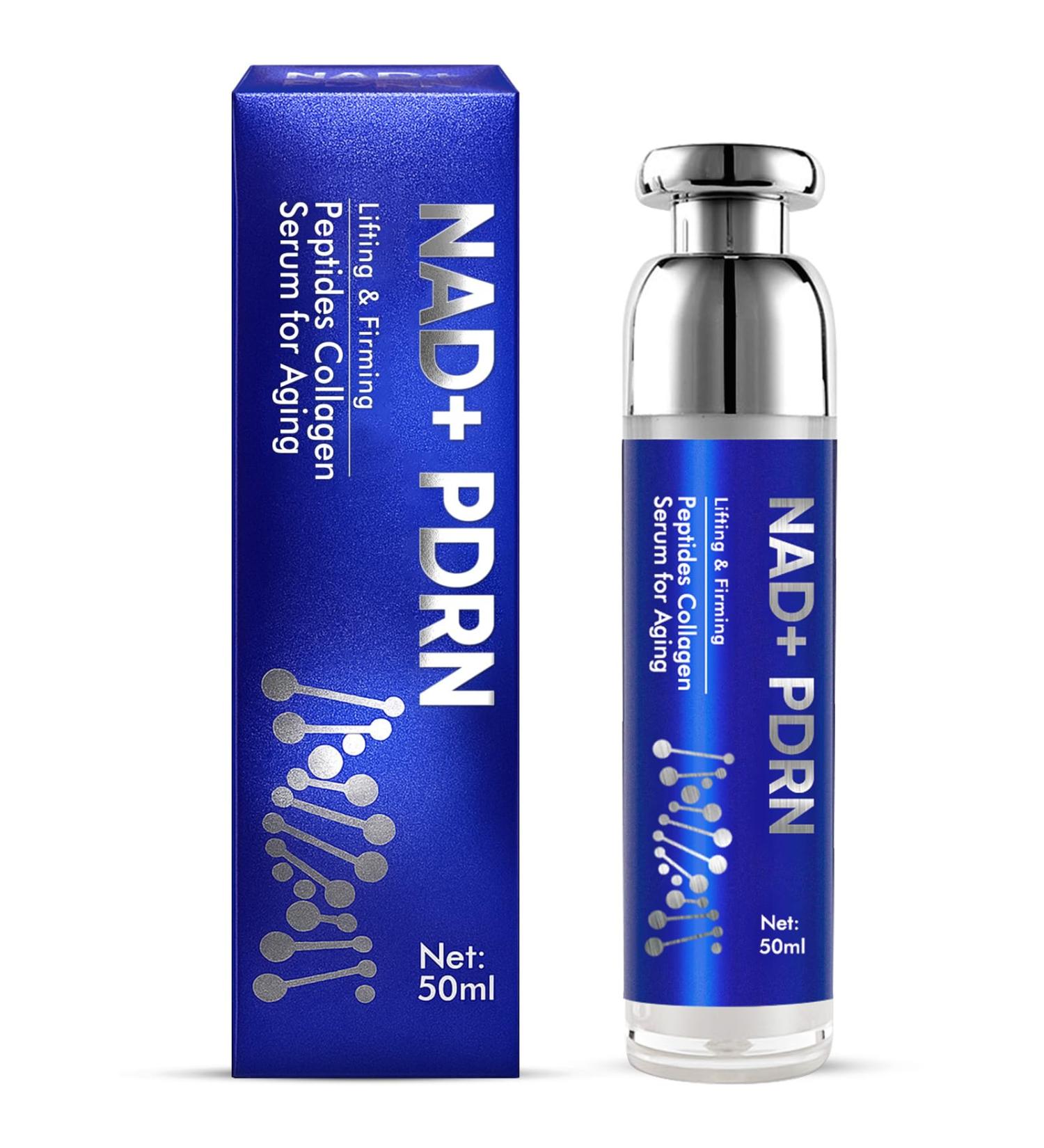 PDRN Serum Lifts and firms Reduces Wrinkles Deeply Moisturizes Peptides PDRN Anti-aging Improves Dullness Blue - Buy Online on GoSupps.com